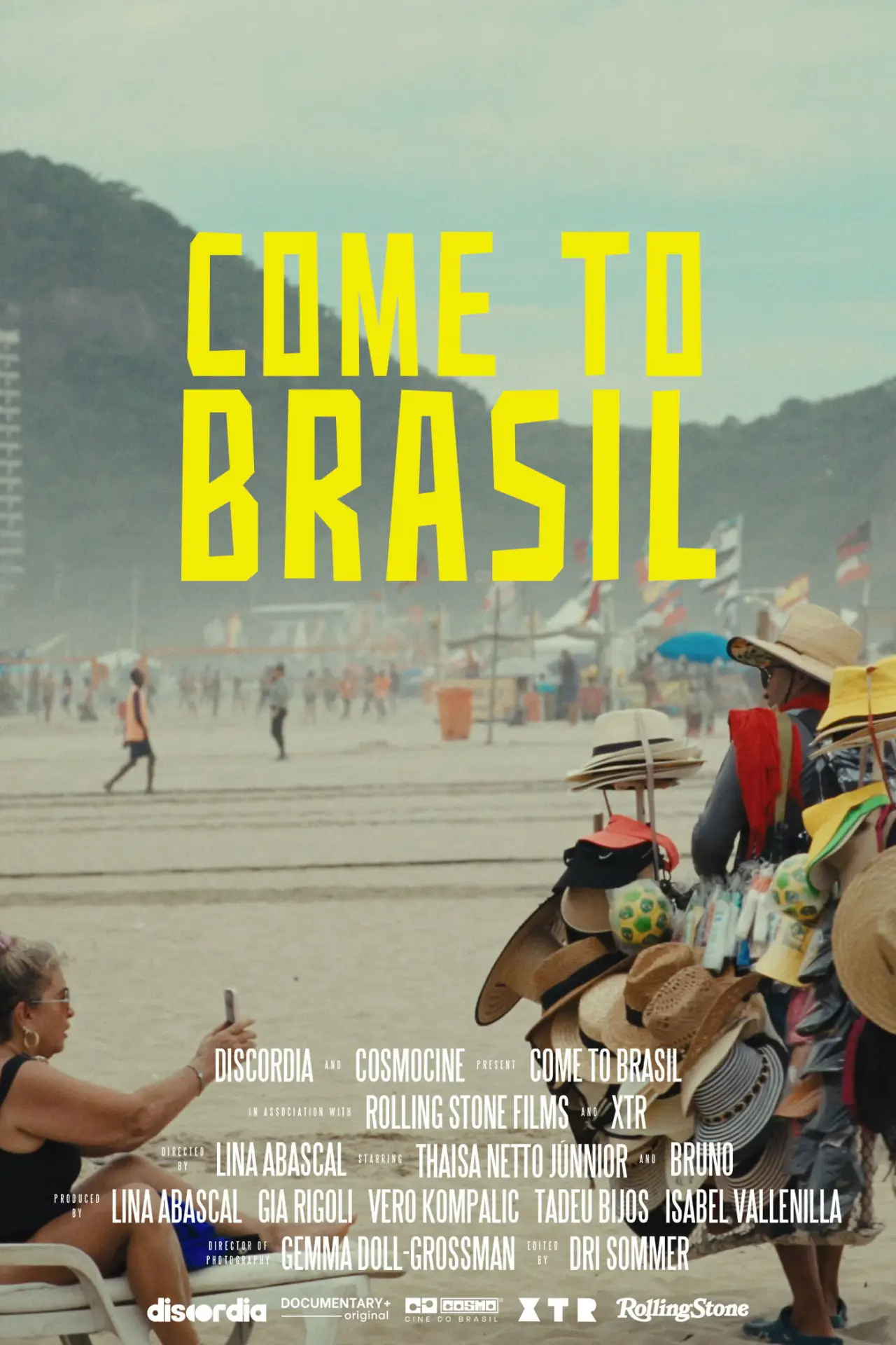 Plakat filmowy "Come to Brasil"