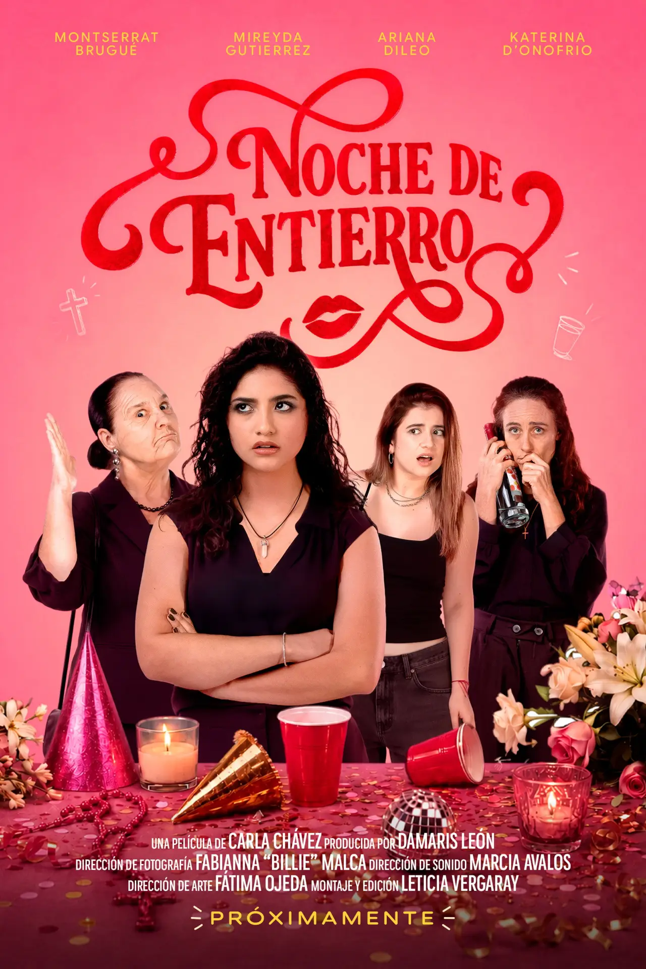 Plakat filmowy "Noche de entierro"
