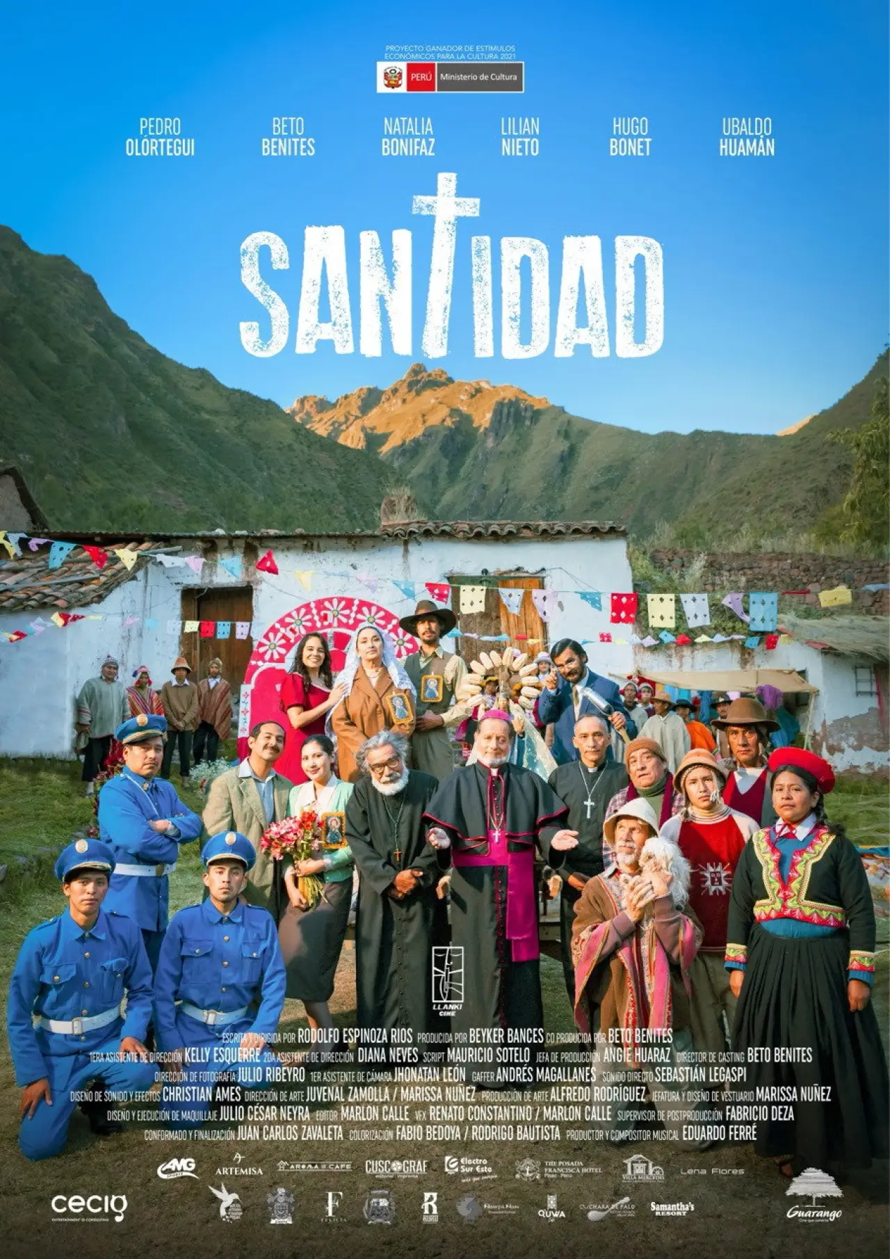 Plakat filmowy "Santidad"