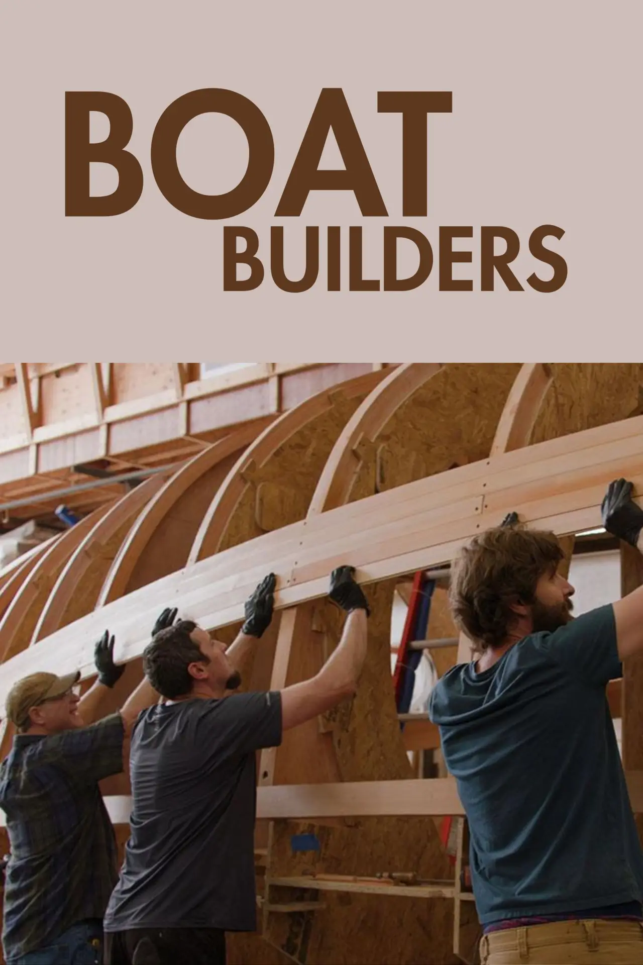 Plakat filmowy "Boatbuilders"