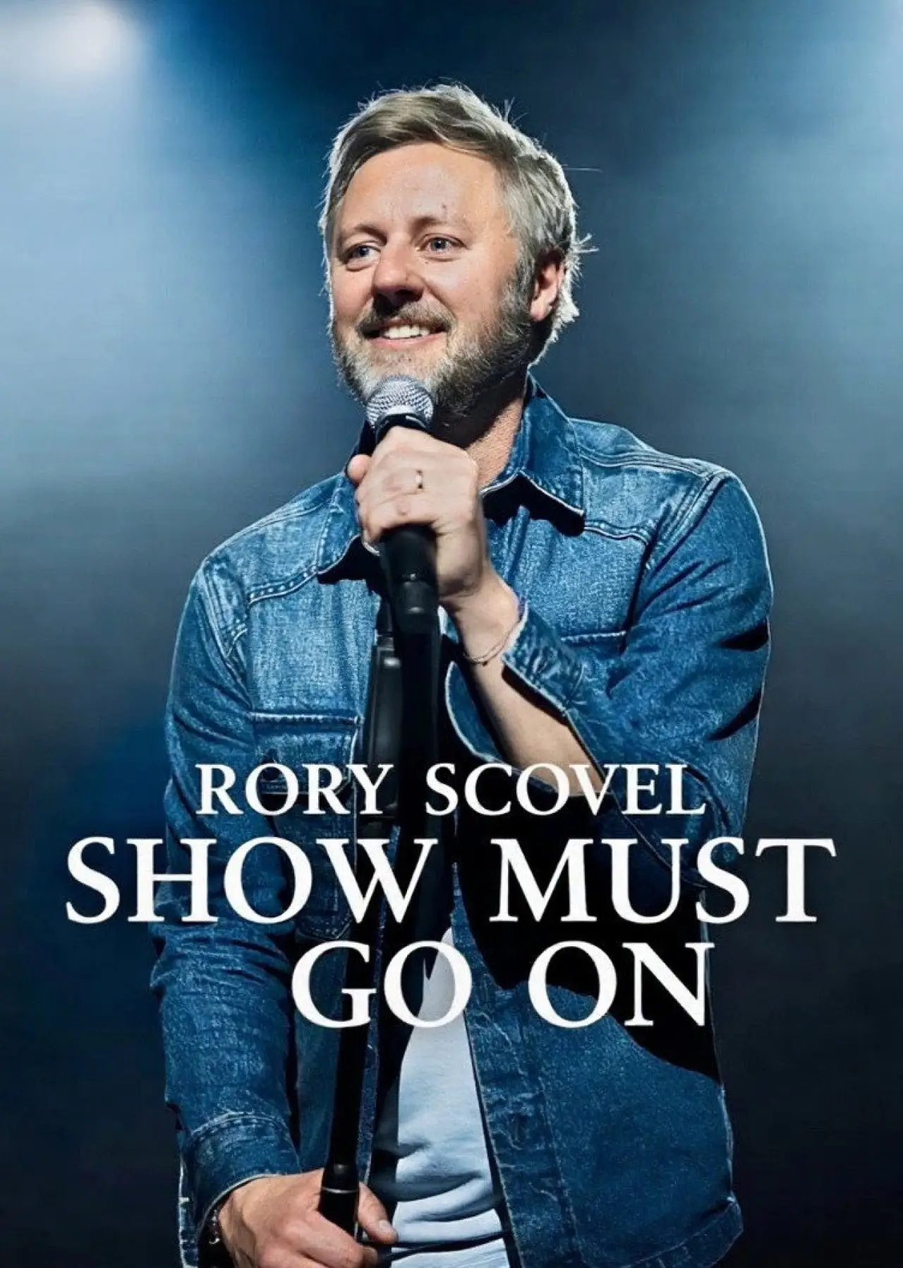 Plakat filmowy "Rory Scovel: Show Must Go On"