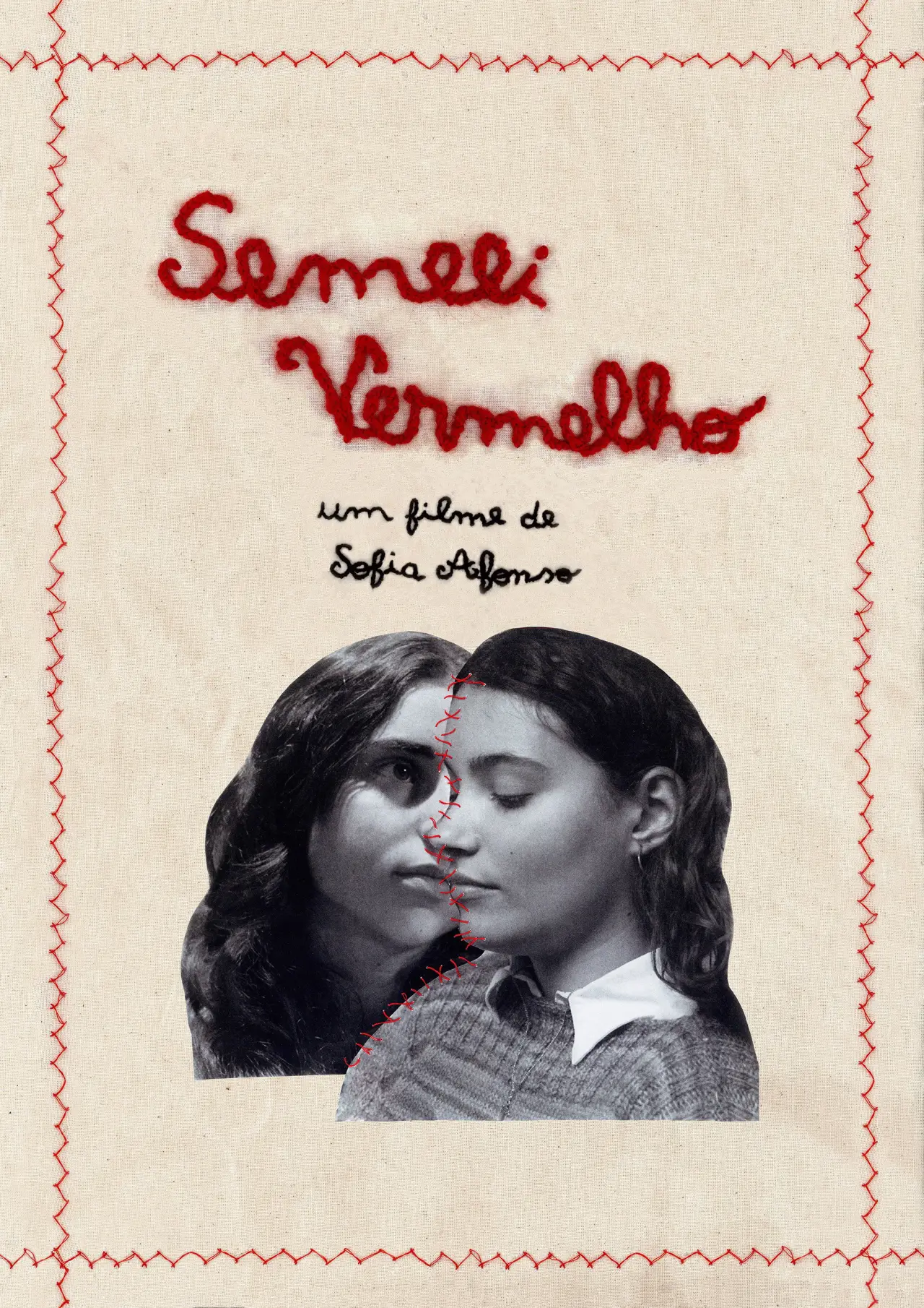 Plakat filmowy "Semeei Vermelho"