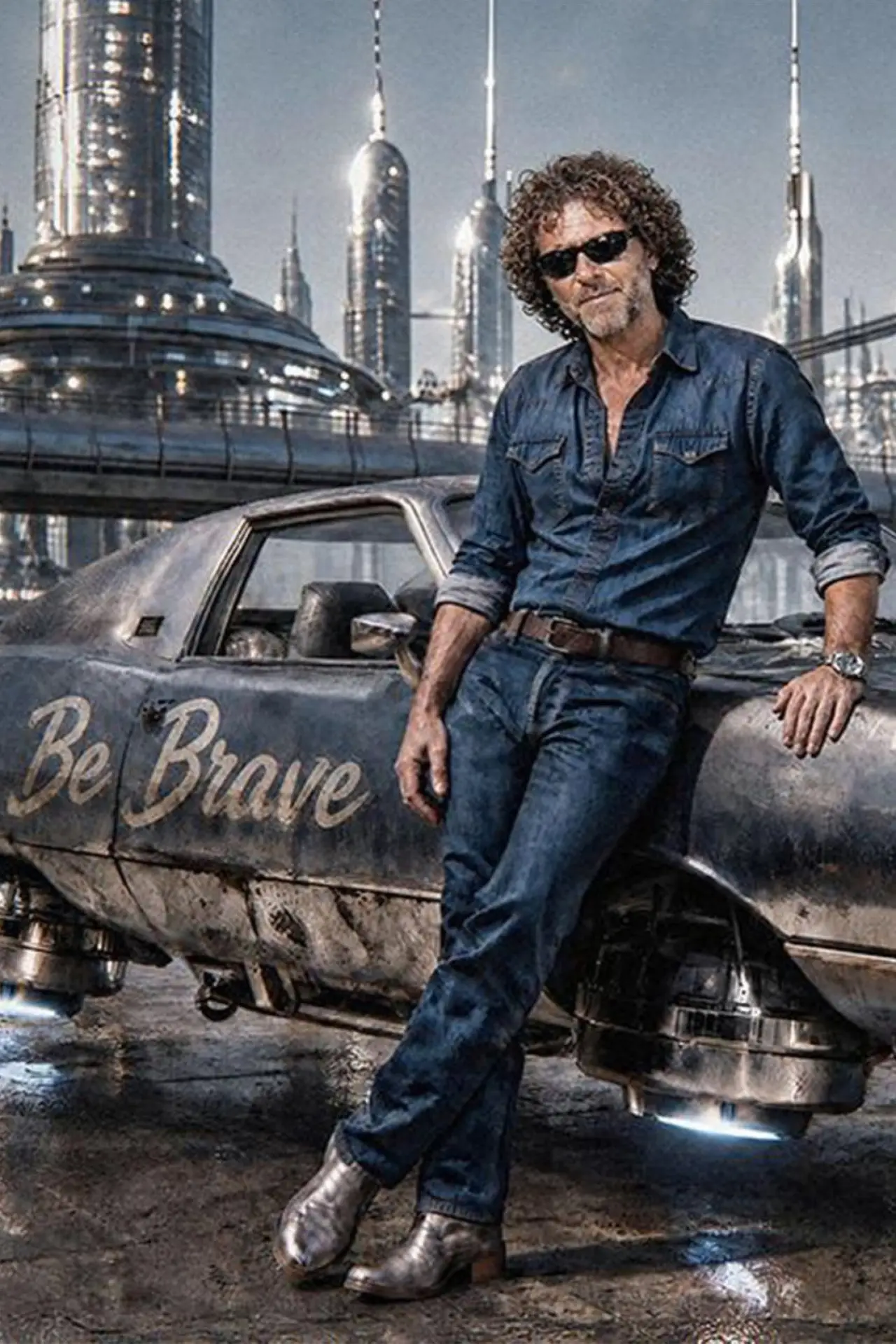 Plakat filmowy "Be Brave"