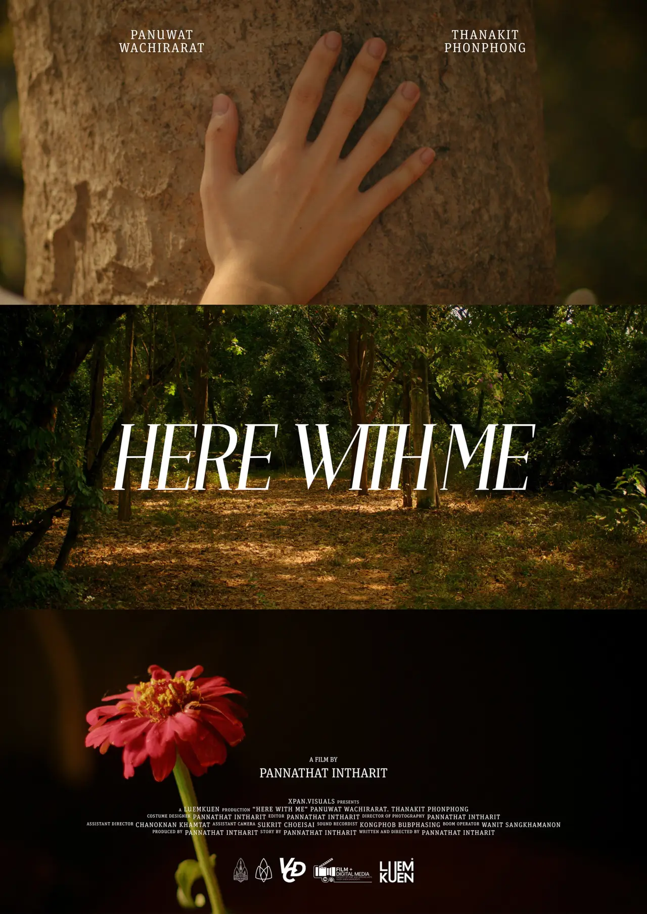 Plakat filmowy "HERE WITH ME"