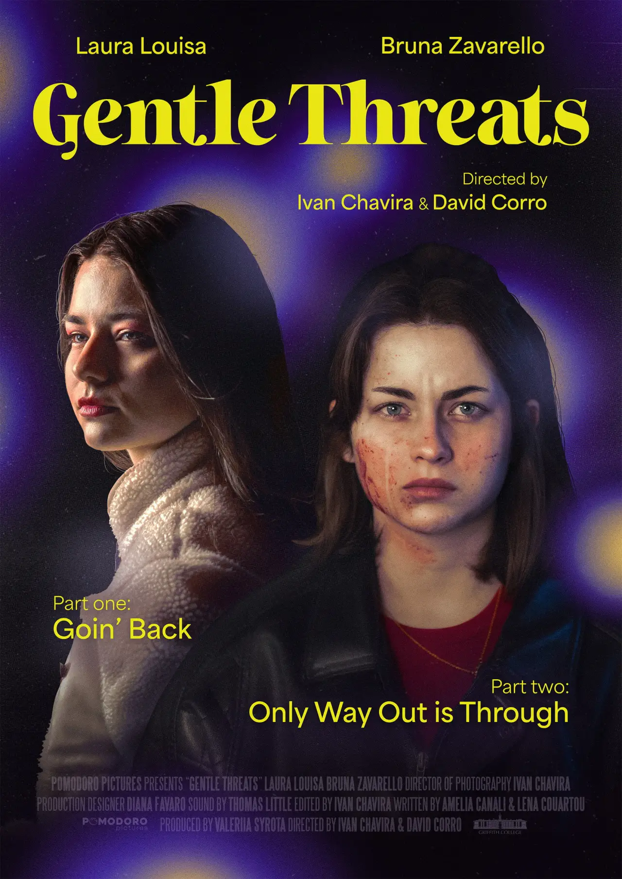 Plakat filmowy "Gentle Threats"