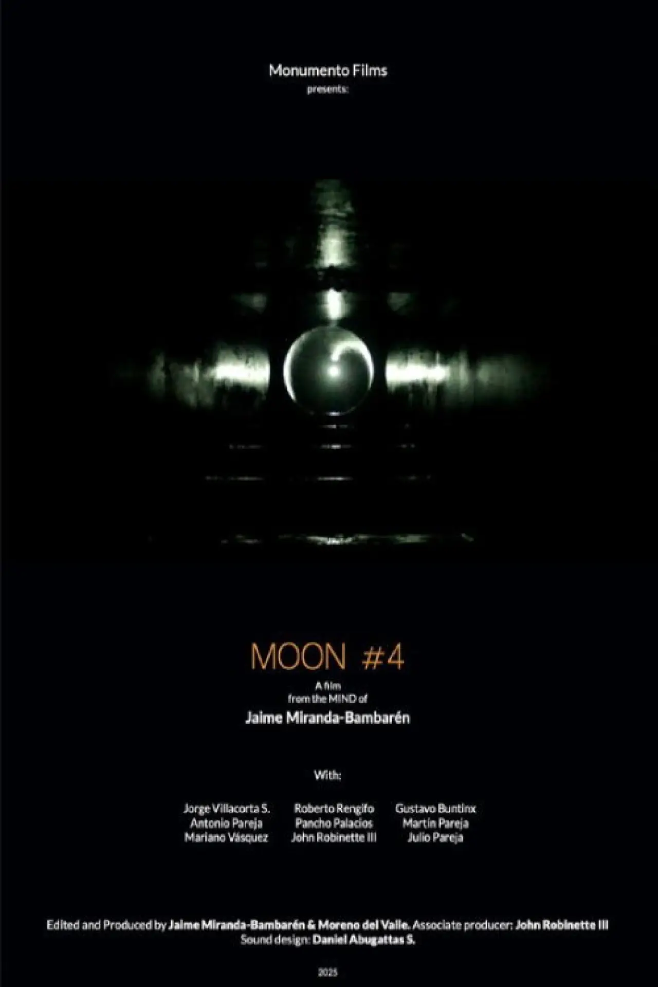 Plakat filmowy "Moon #4"