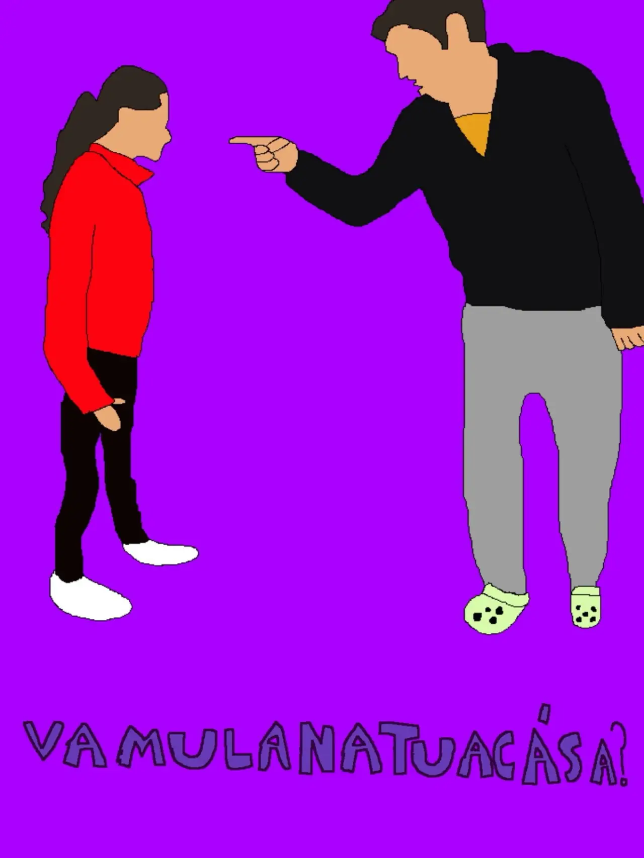 Plakat filmowy "Vamulanatuacása?"