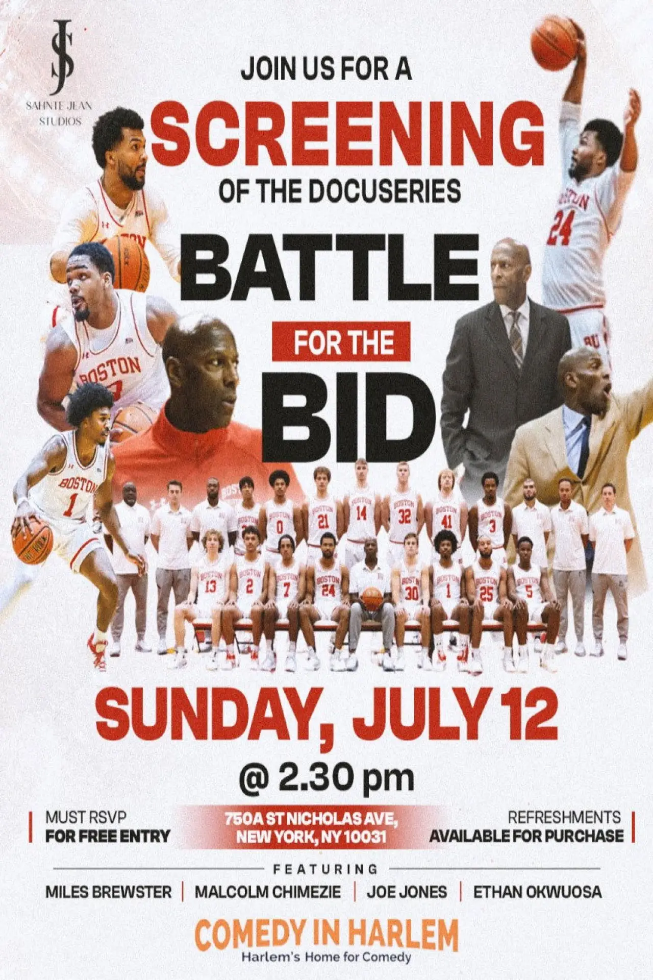 Plakat filmowy "Battle For the Bid"