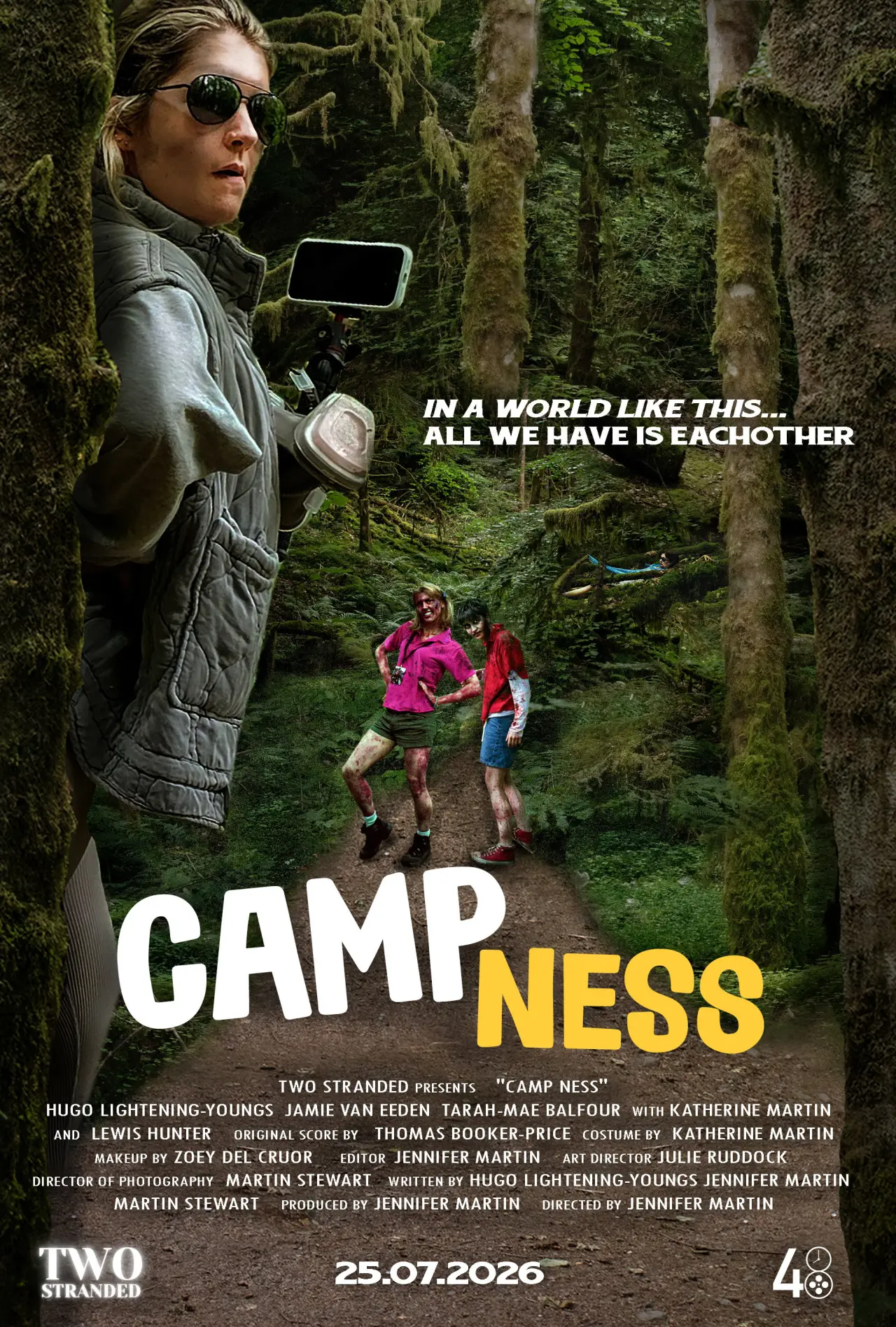 Plakat filmowy "Camp Ness"