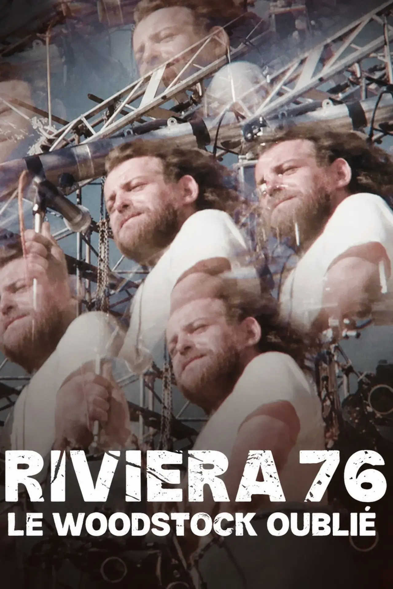 Plakat filmowy "Riviera 76, le Woodstock oublié"