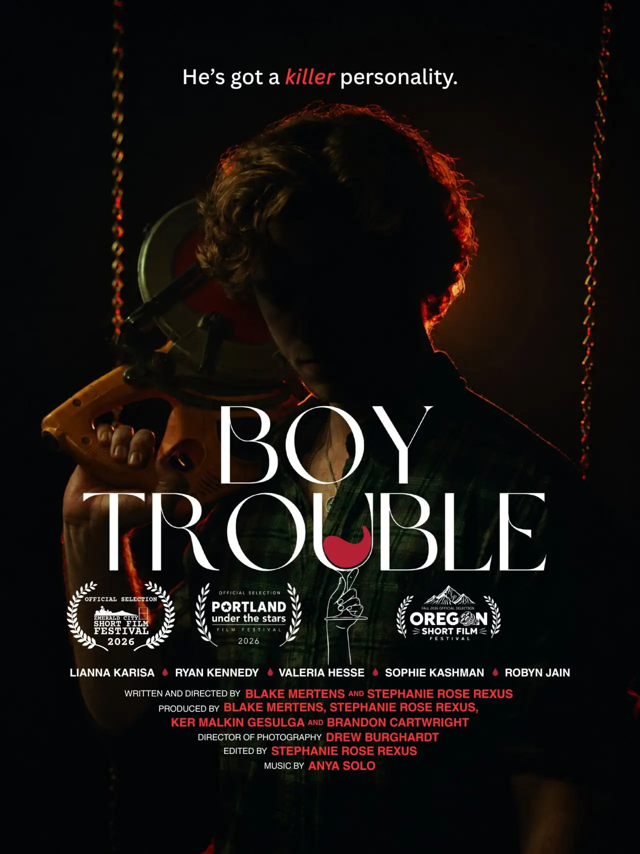 Plakat filmowy "Boy Trouble"