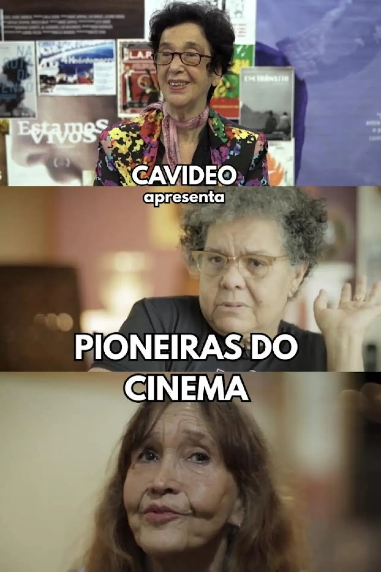 Plakat filmowy "Pioneiras do Cinema"