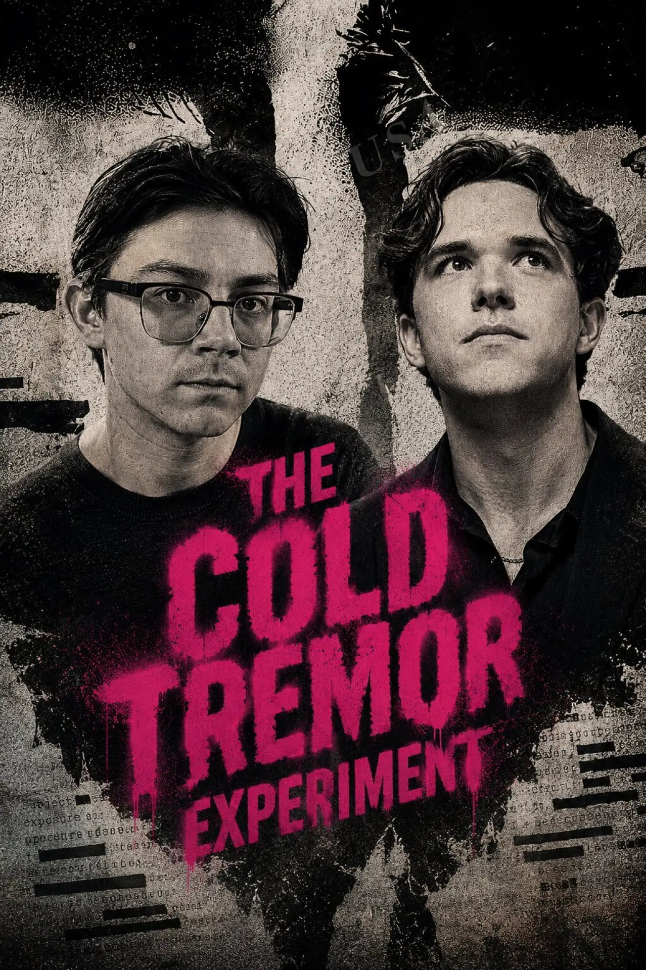 Plakat filmowy "The Cold Tremor Experiment"