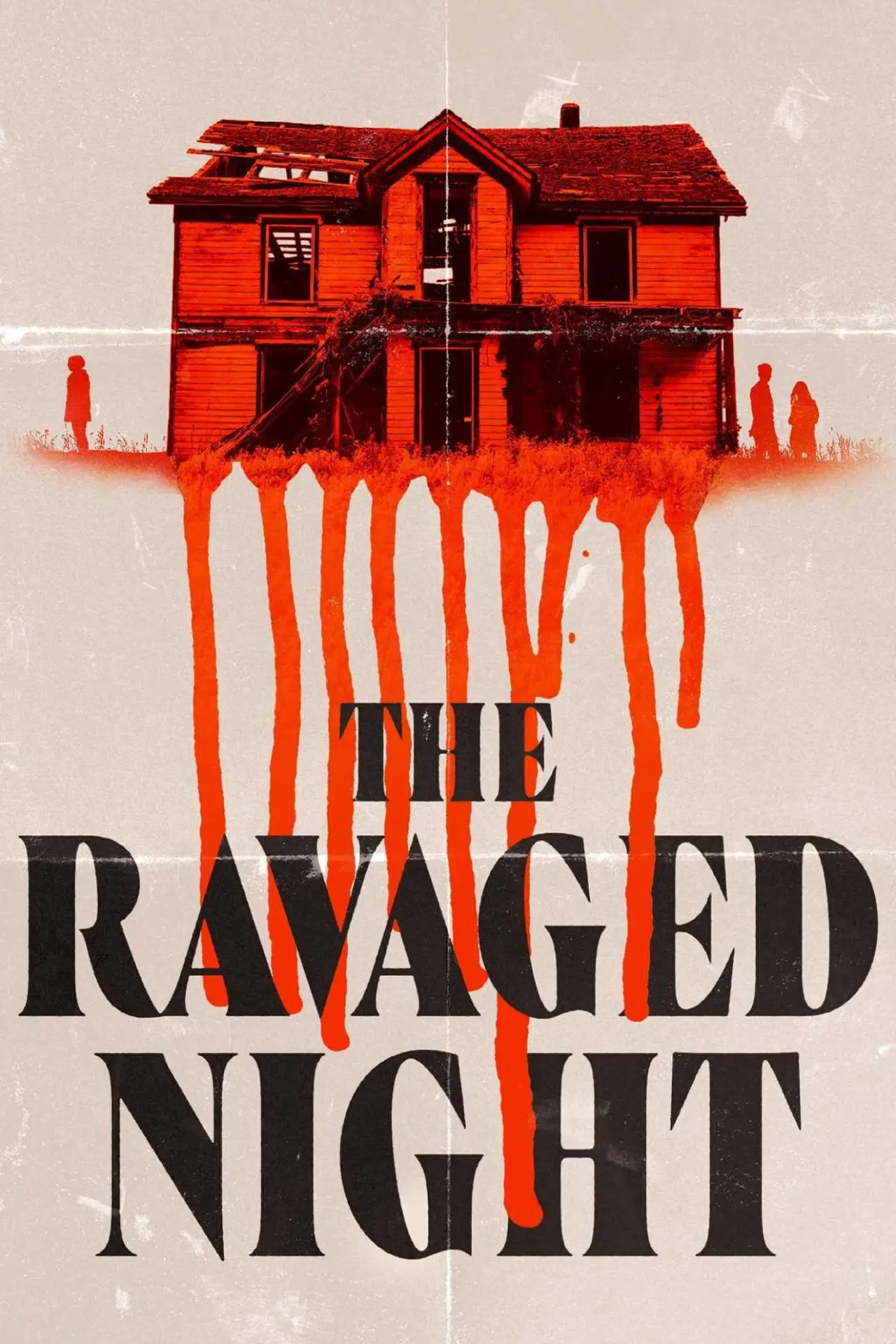 Plakat filmowy "La nuit ravagée"