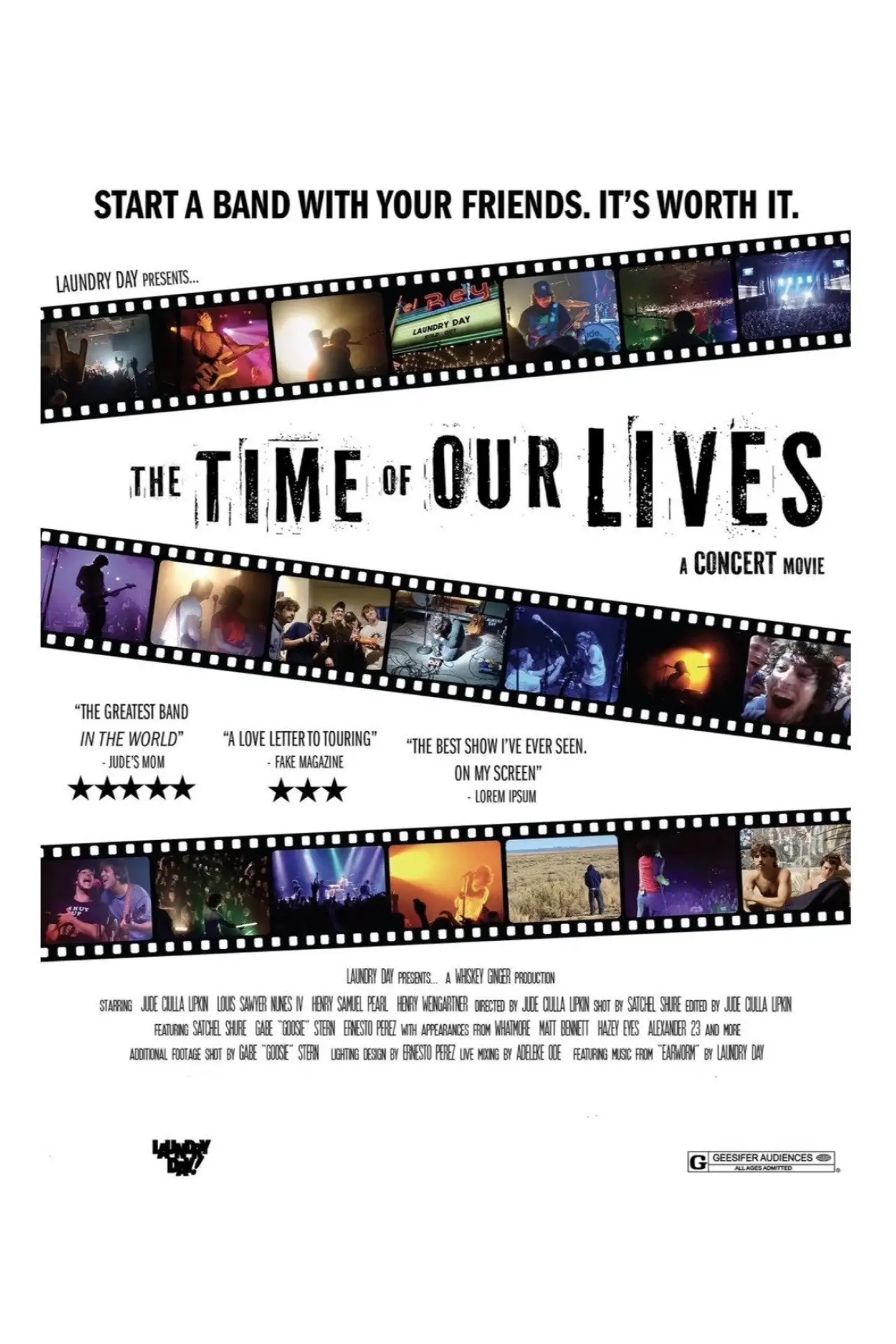 Plakat filmowy "Time of Our Lives"