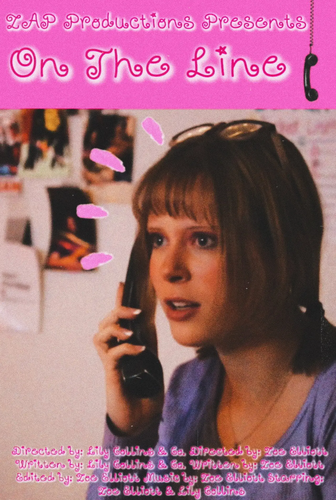 Plakat filmowy "On The Line"