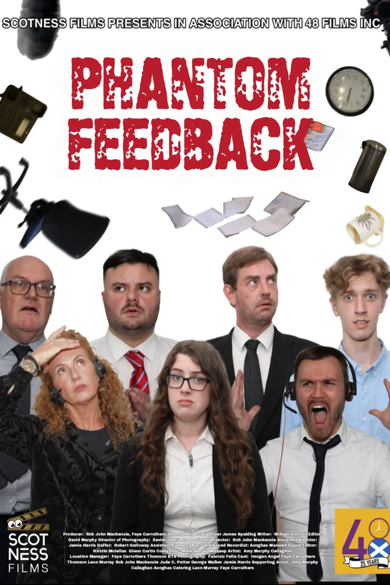 Plakat filmowy "Phantom Feedback"