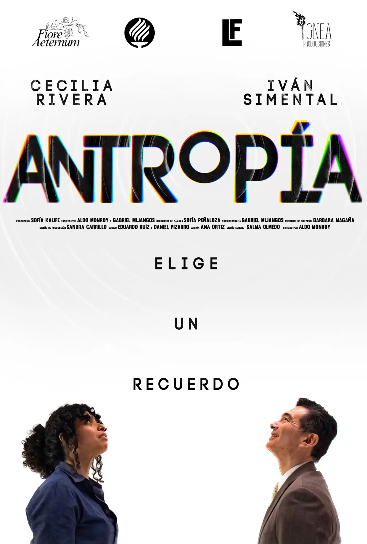 Plakat filmowy "Antropía"