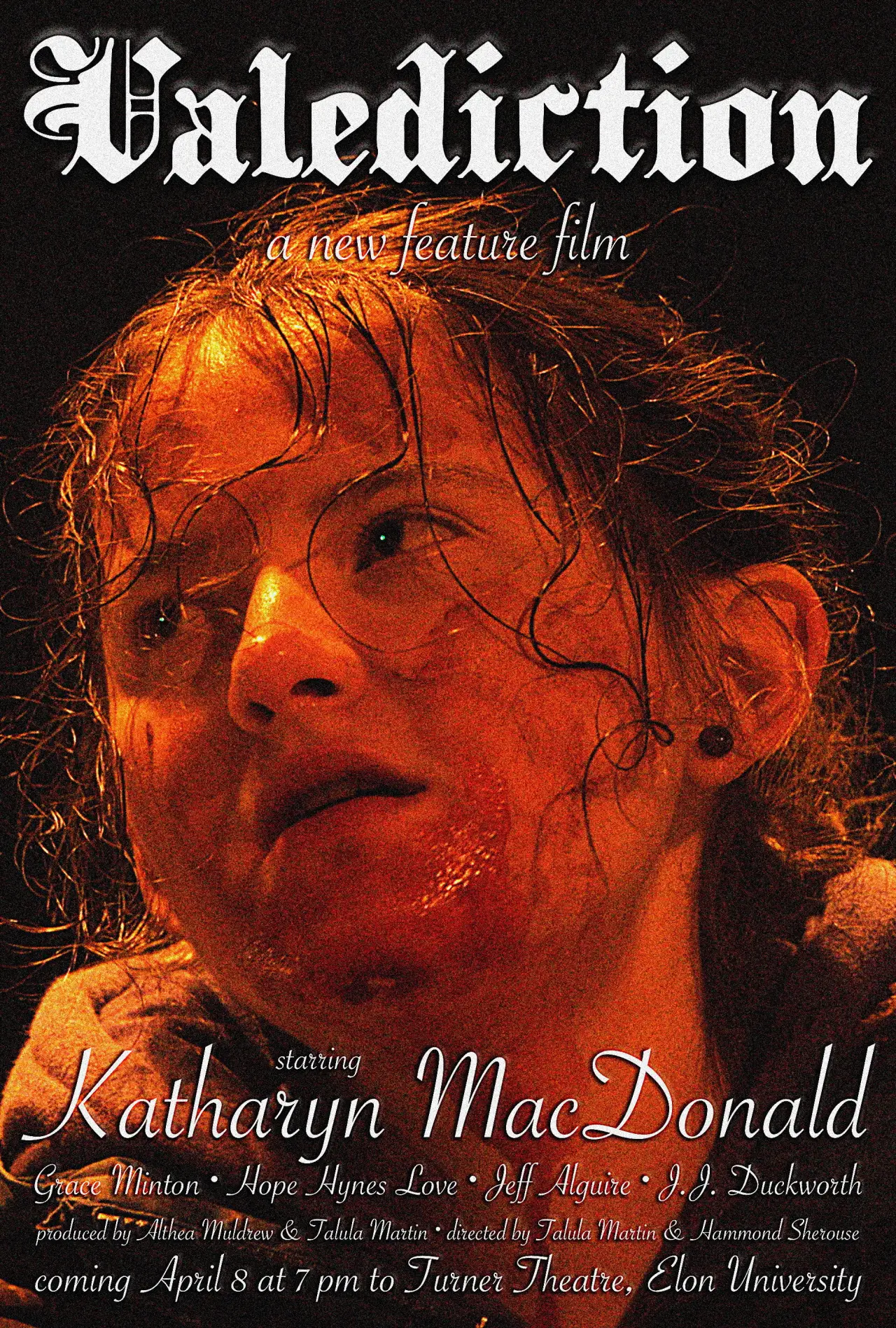 Plakat filmowy "Valediction"