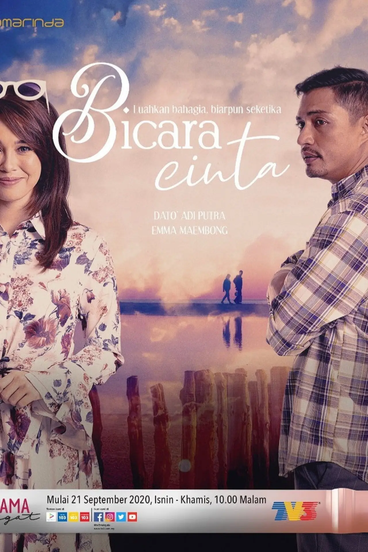 Plakat filmowy "Bicara Cinta"