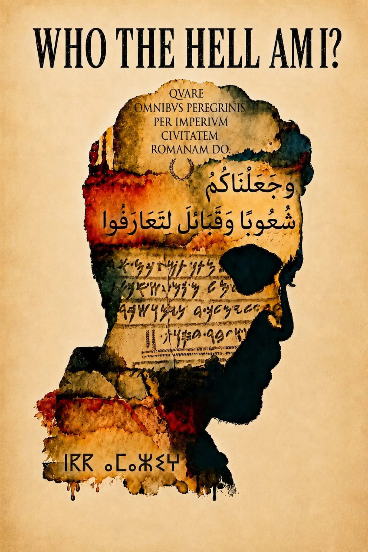 Plakat filmowy "Who the hell am I?"