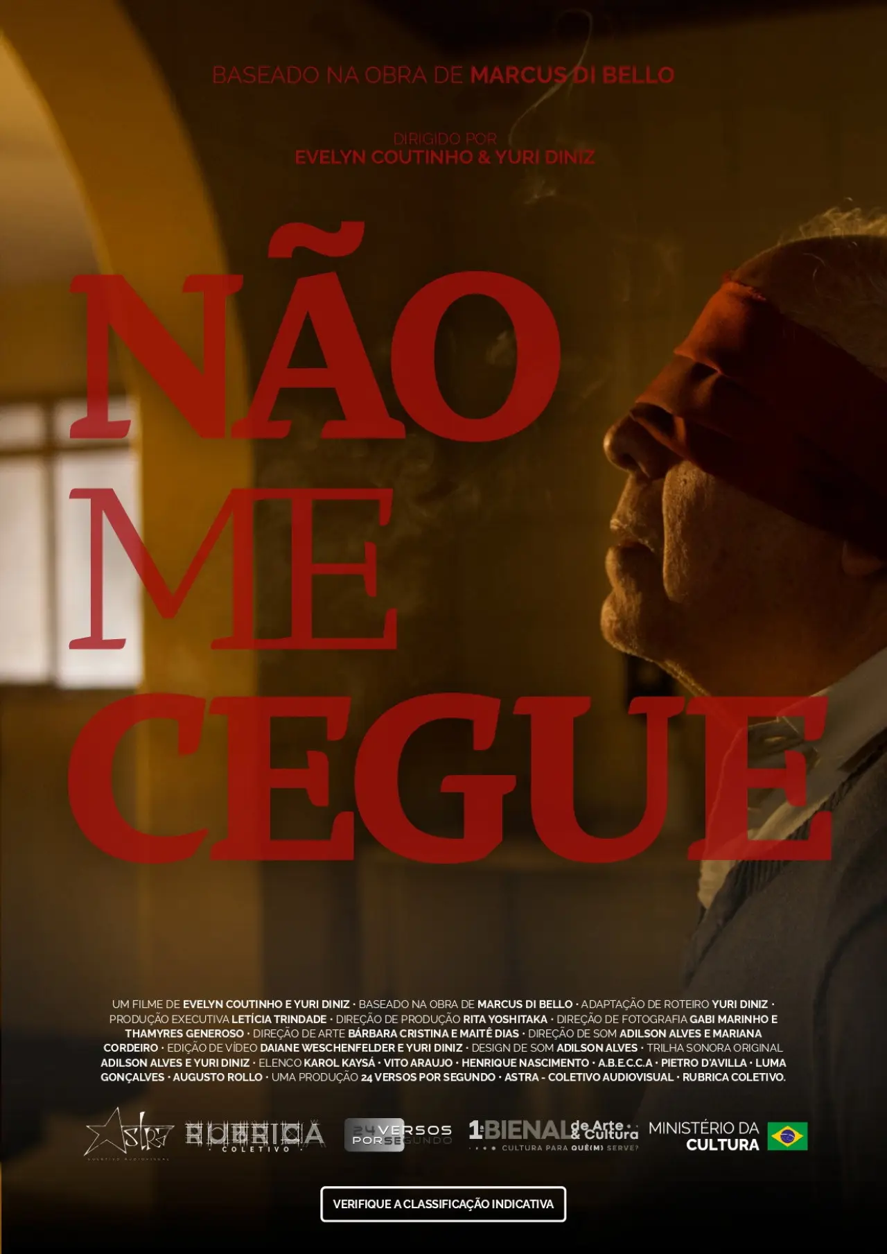 Plakat filmowy "Não Me Cegue"