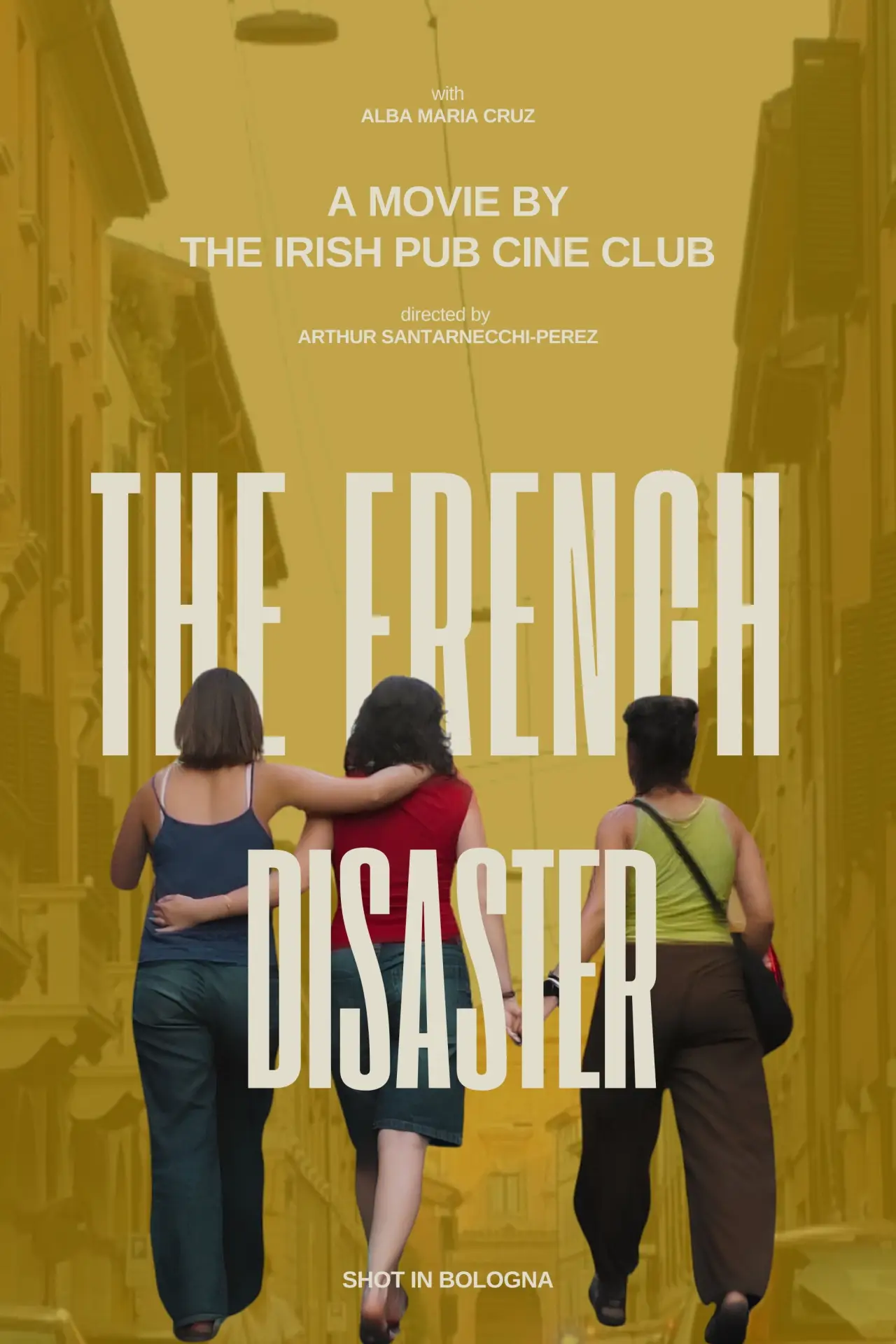 Plakat filmowy "The French Disaster"