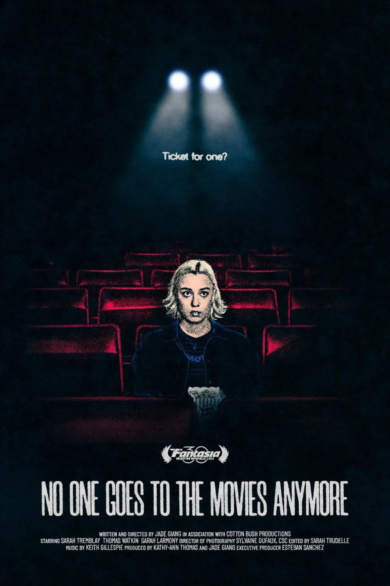 Plakat filmowy "No One Goes to the Movies Anymore"