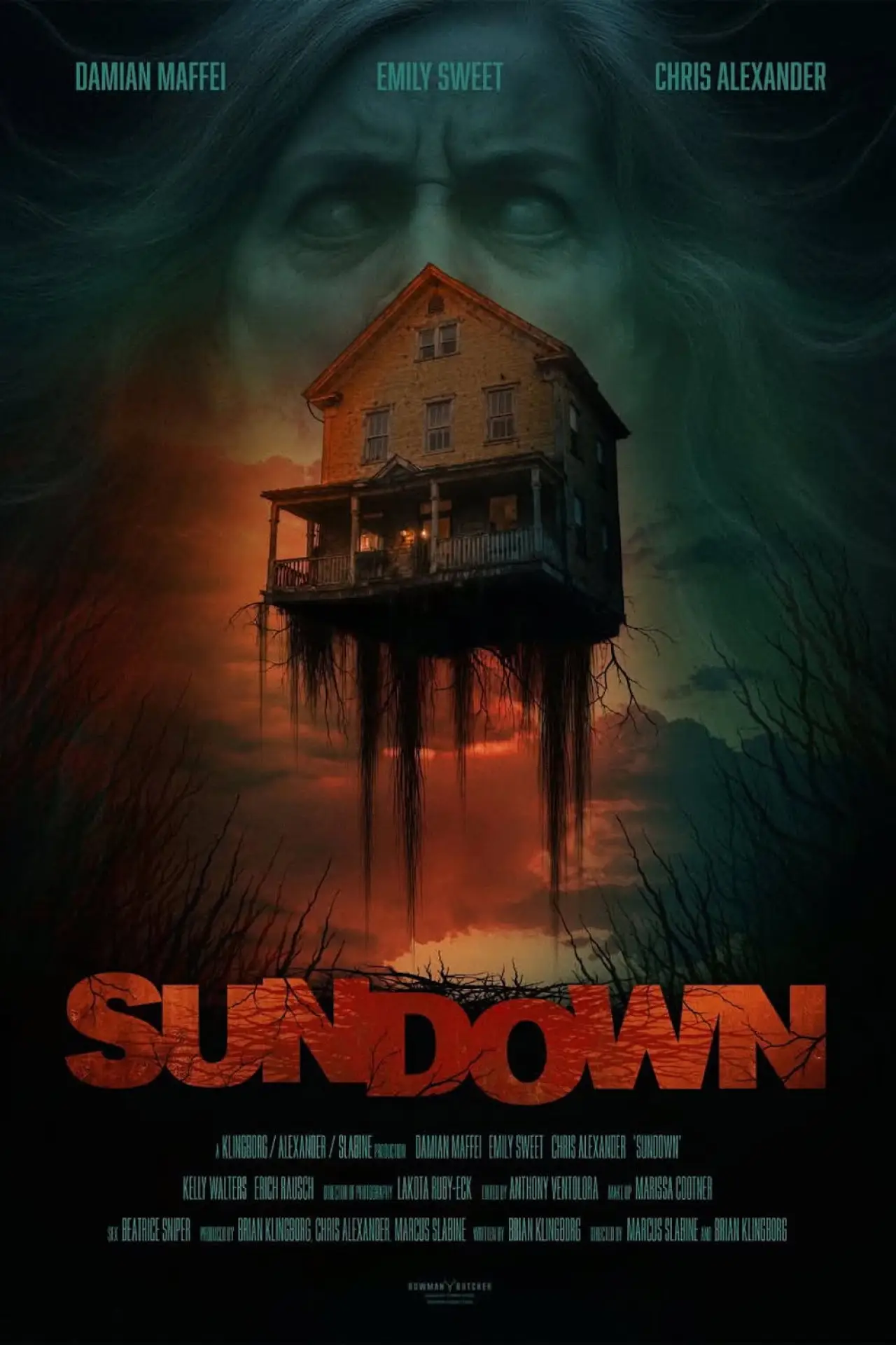Plakat filmowy "Sundown"