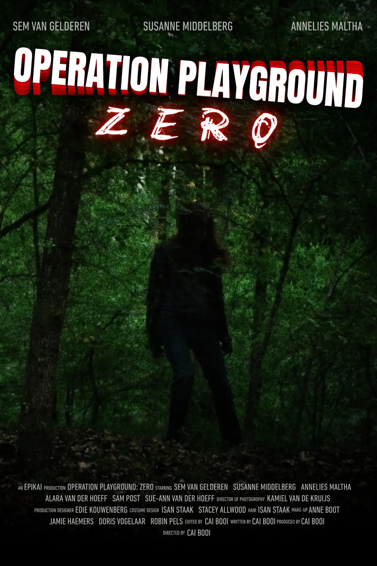 Plakat filmowy "Operation Playground: Zero"