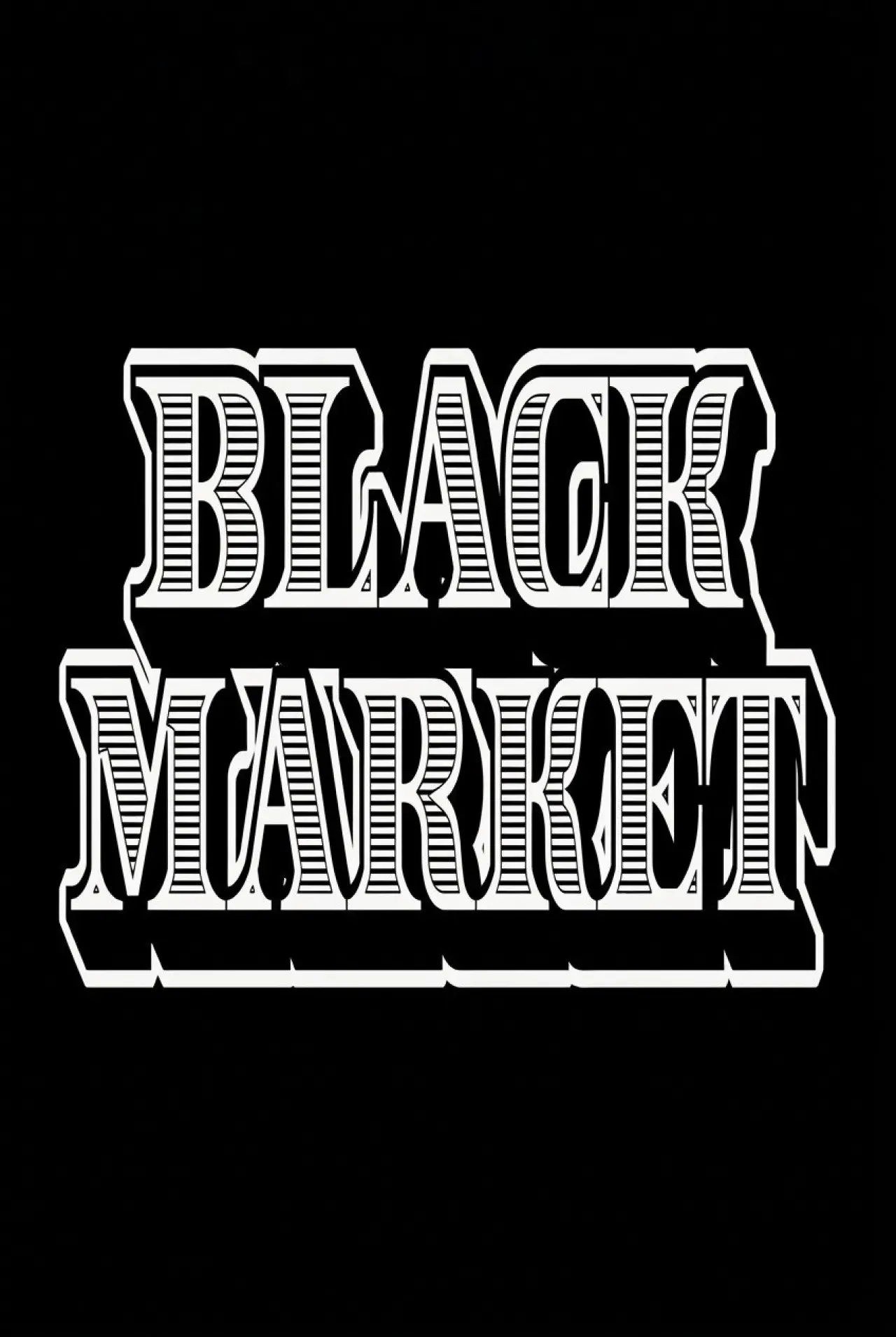 Plakat filmowy "Black Market"