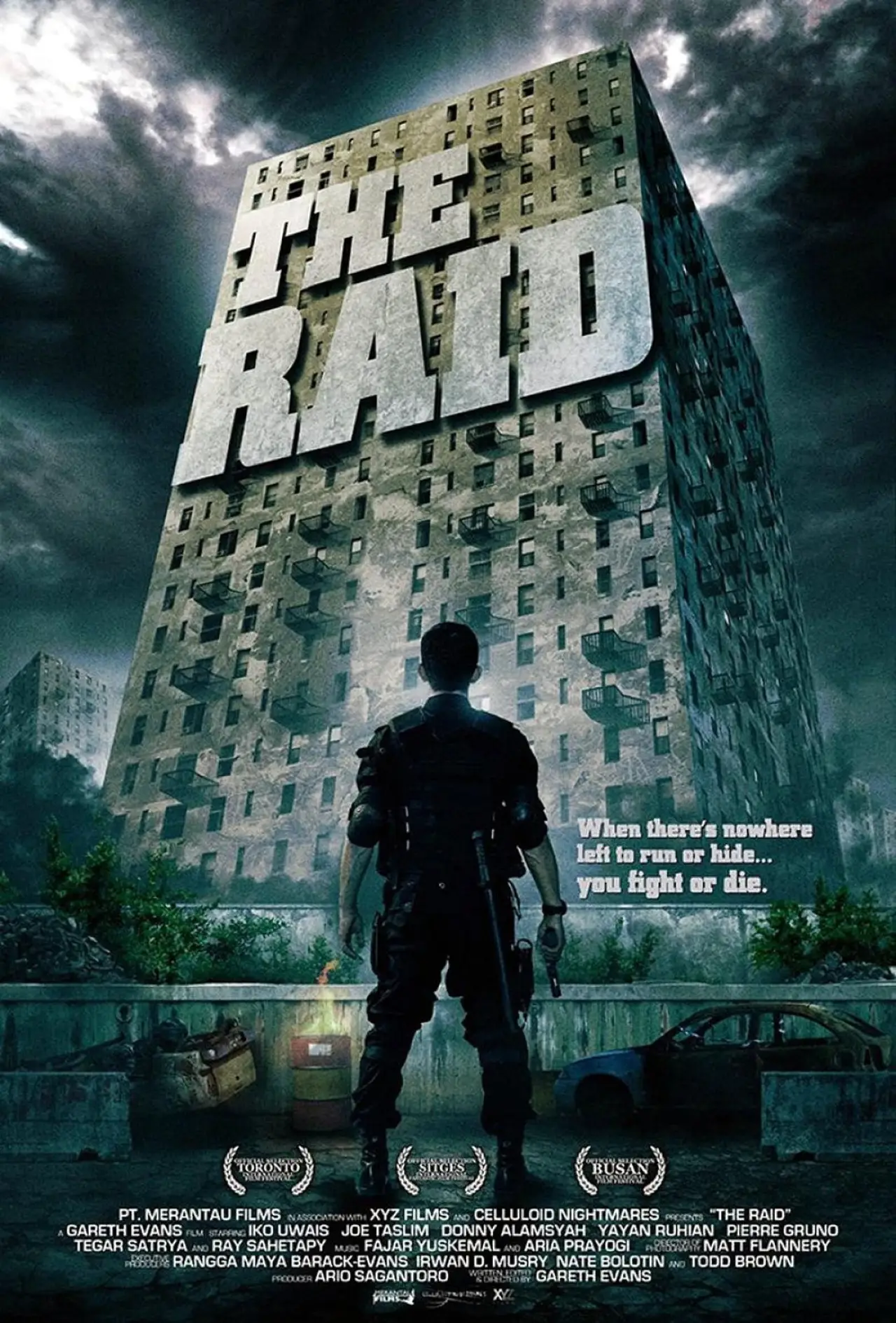 Plakat filmowy "The Raid"