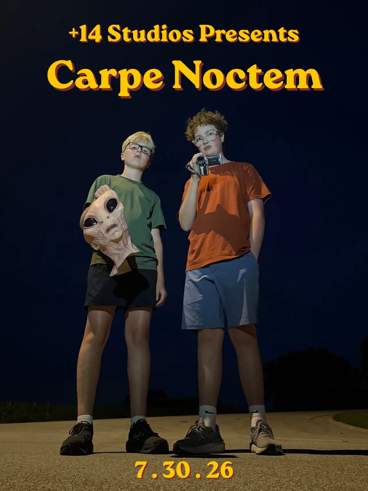 Plakat filmowy "Carpe Noctem"