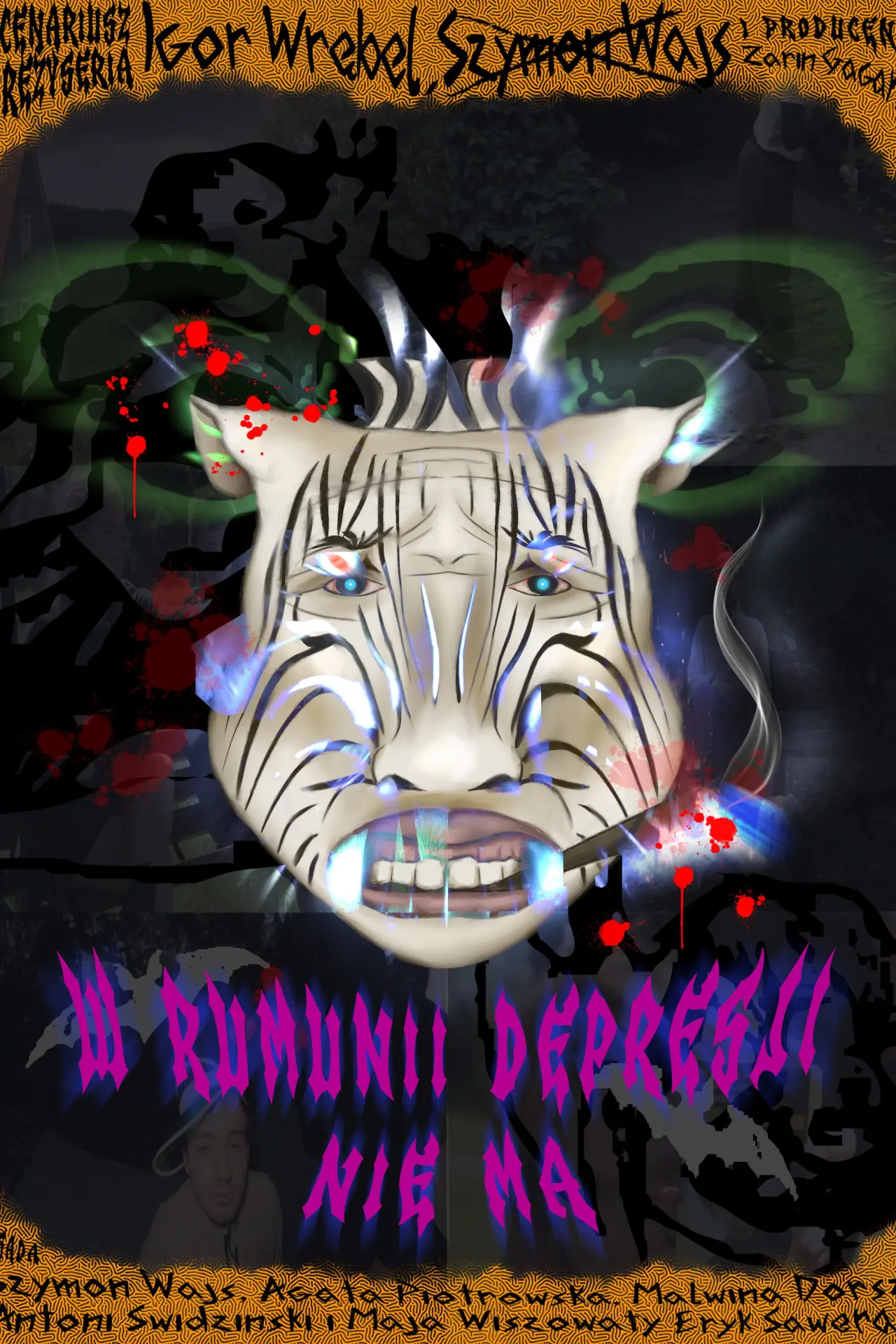 Plakat filmowy "W Rumunii depresji nie ma"