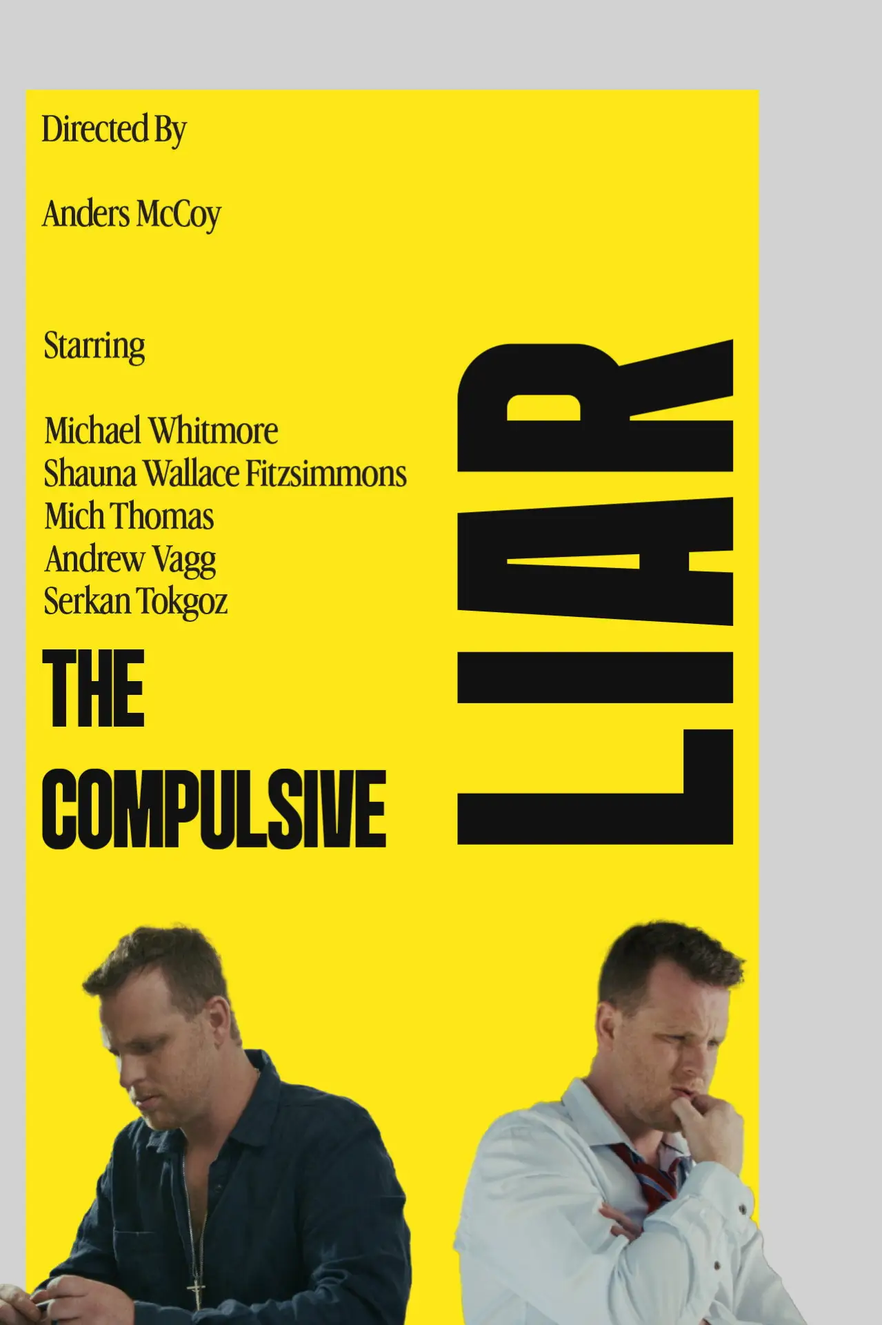 Plakat filmowy "The Compulsive Liar"