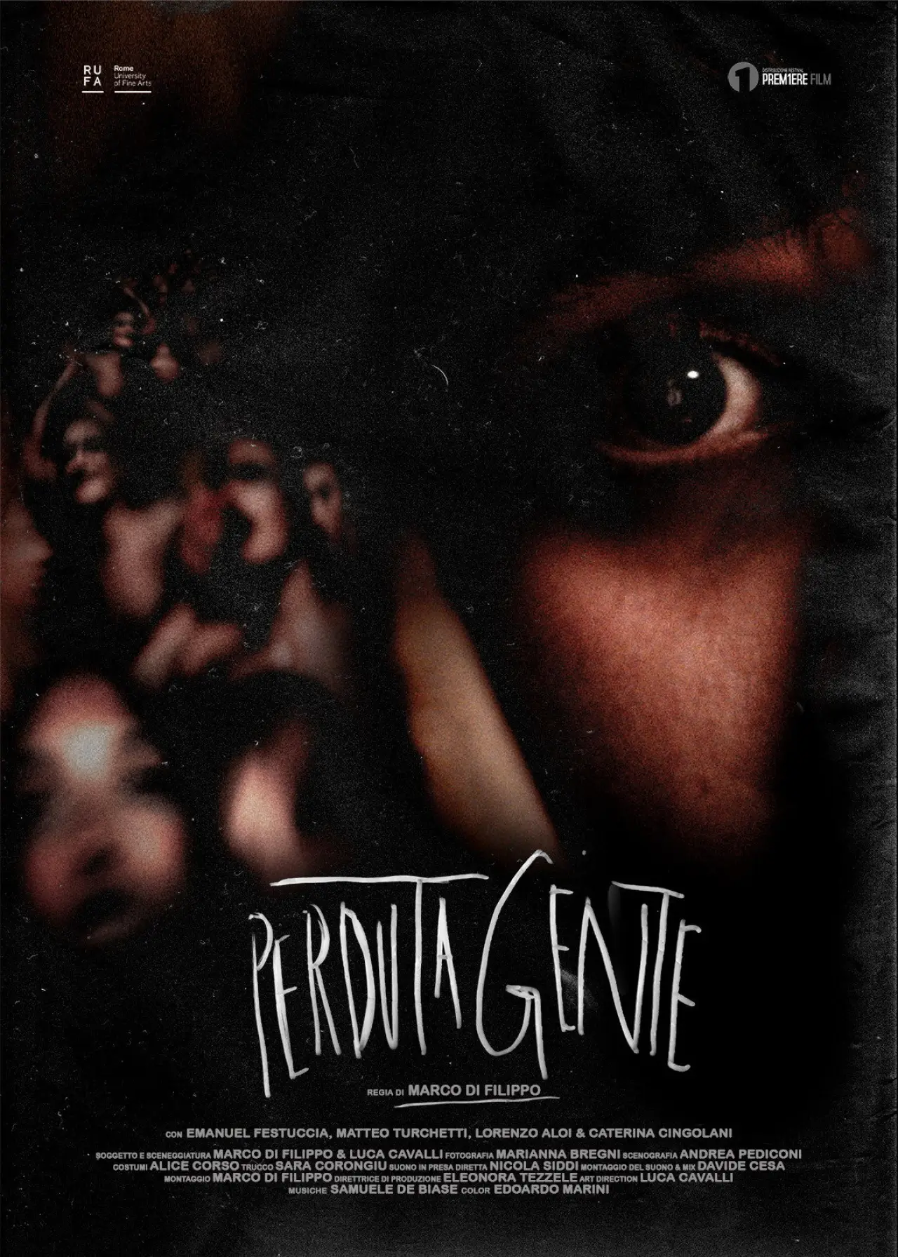 Plakat filmowy "Perduta gente"