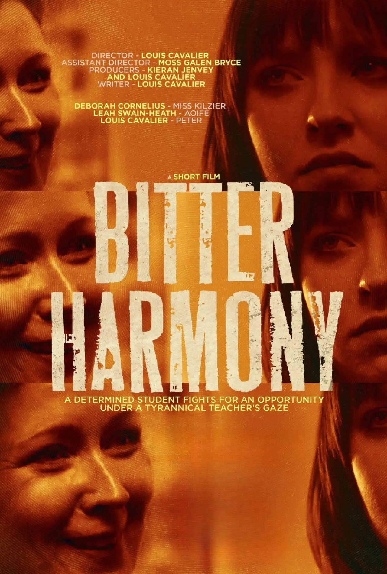 Plakat filmowy "Bitter Harmony"