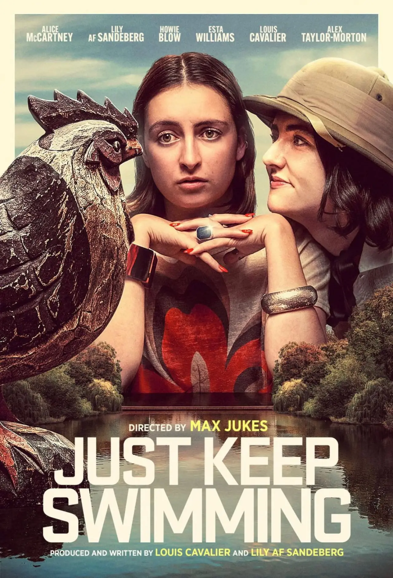 Plakat filmowy "Just Keep Swimming"