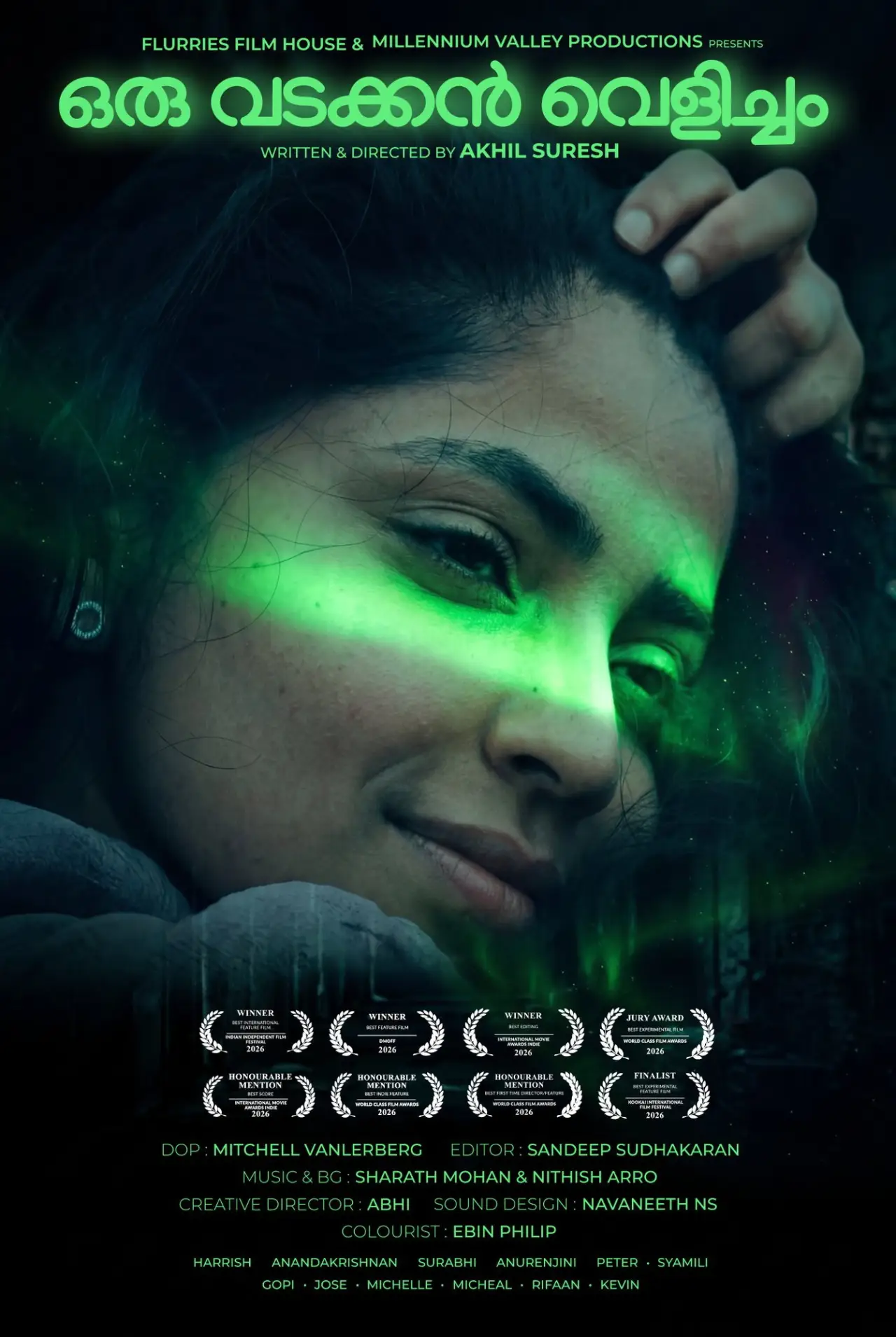 Plakat filmowy "Oru Vadakkan Velicham"