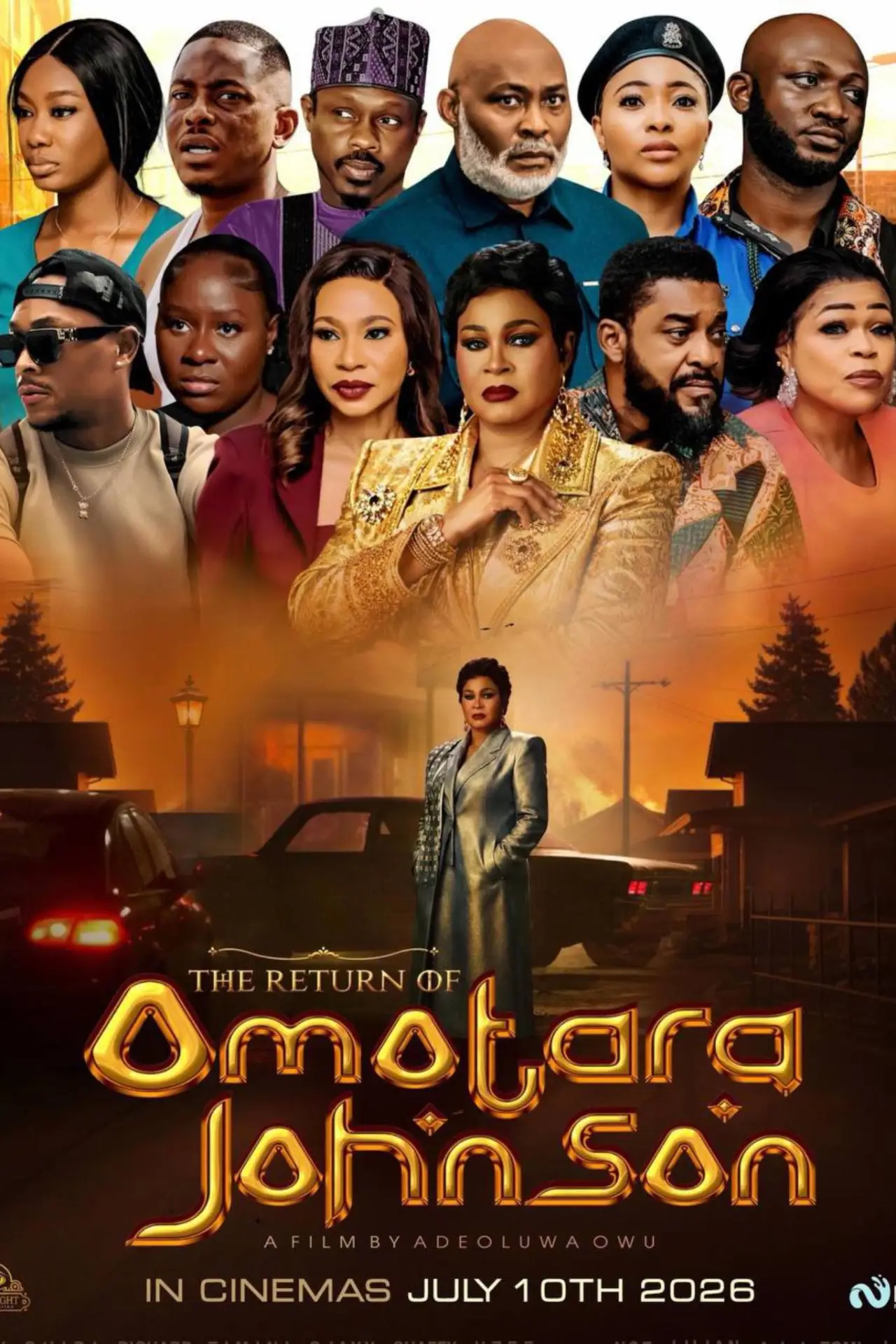 Plakat filmowy "The Return of Omotara Johnson"