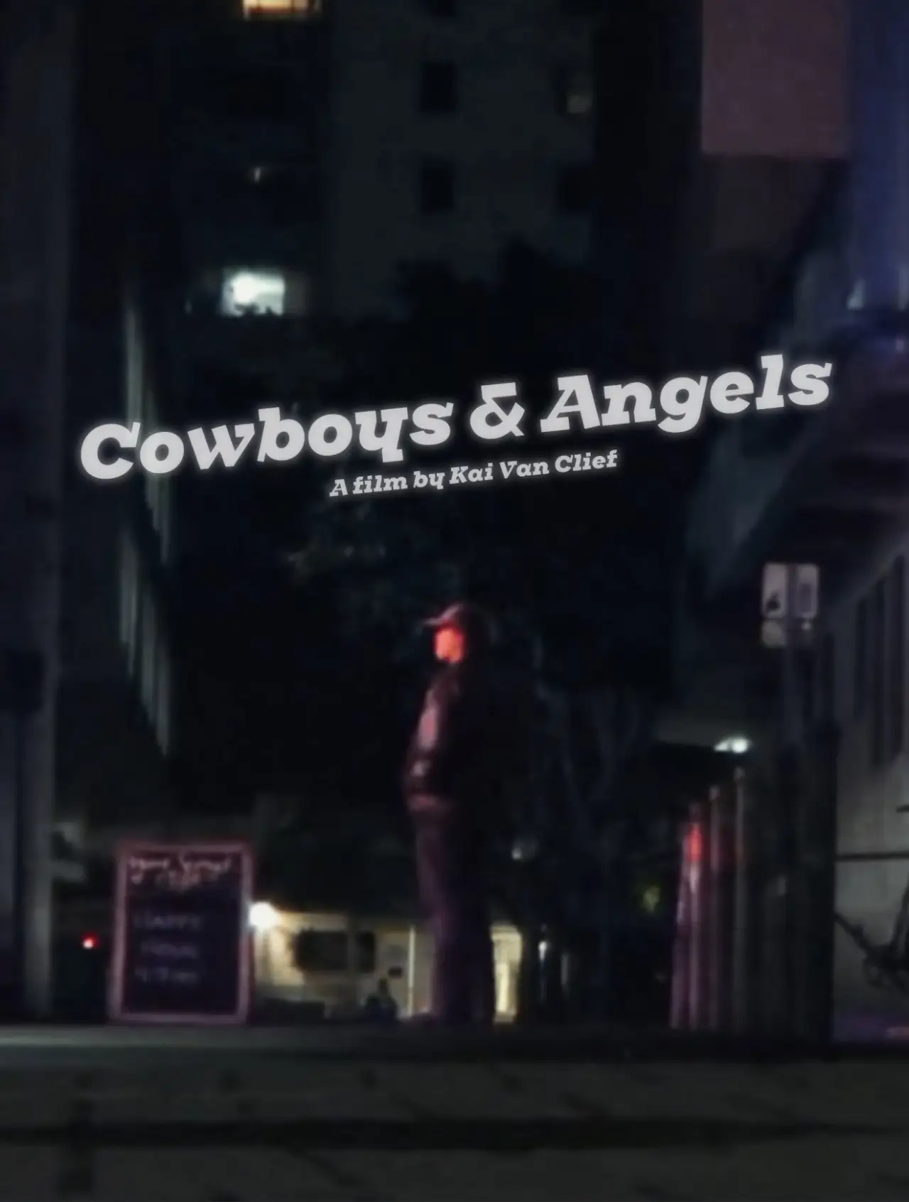 Plakat filmowy "Cowboys & Angels"
