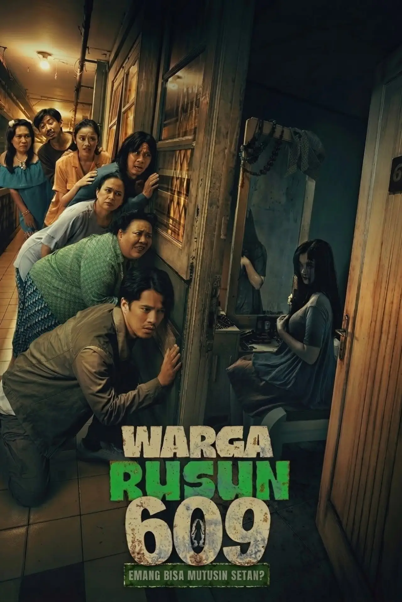 Plakat filmowy "Warga Rusun 609"