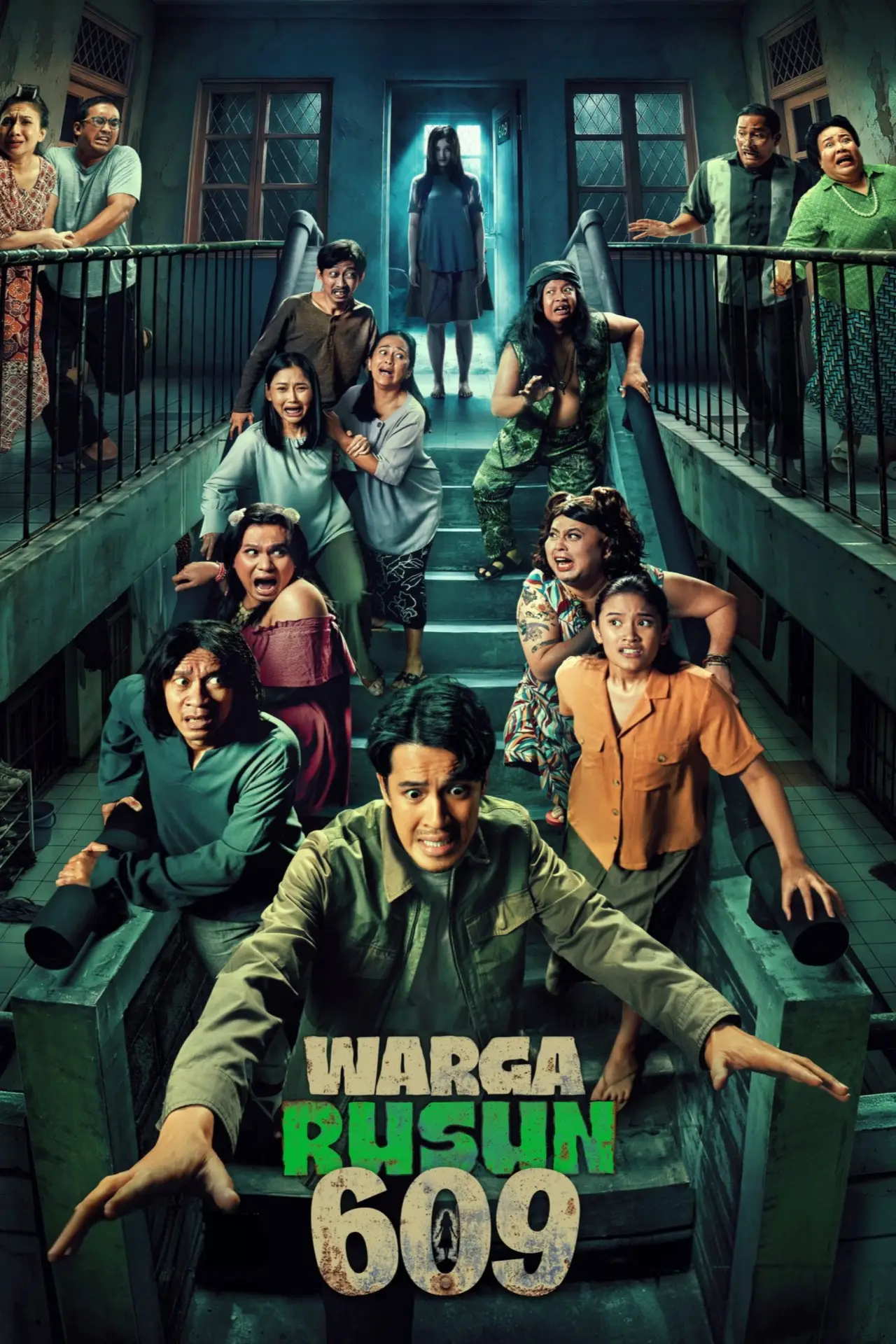Plakat filmowy "Warga Rusun 609"