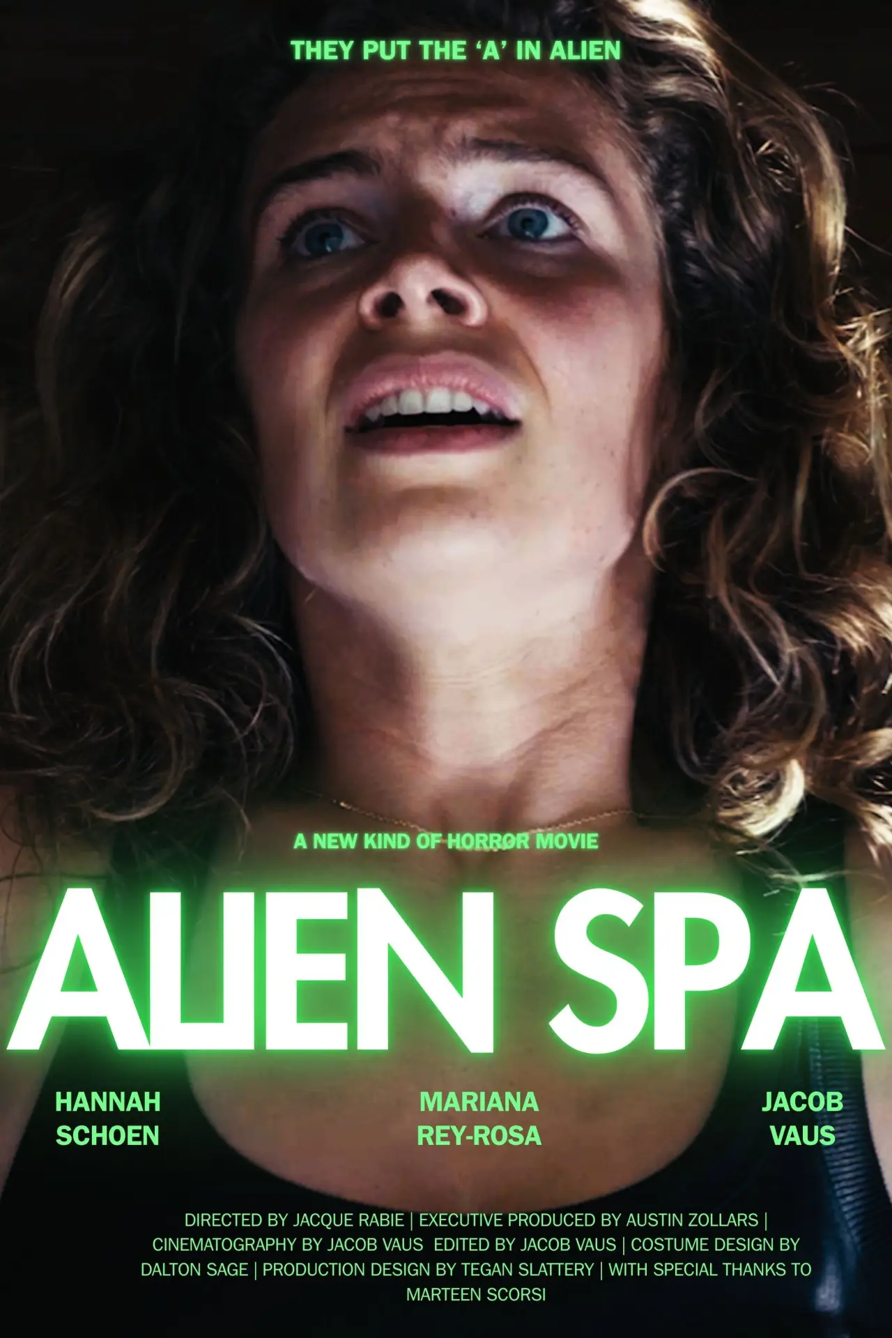 Plakat filmowy "Alien Spa"