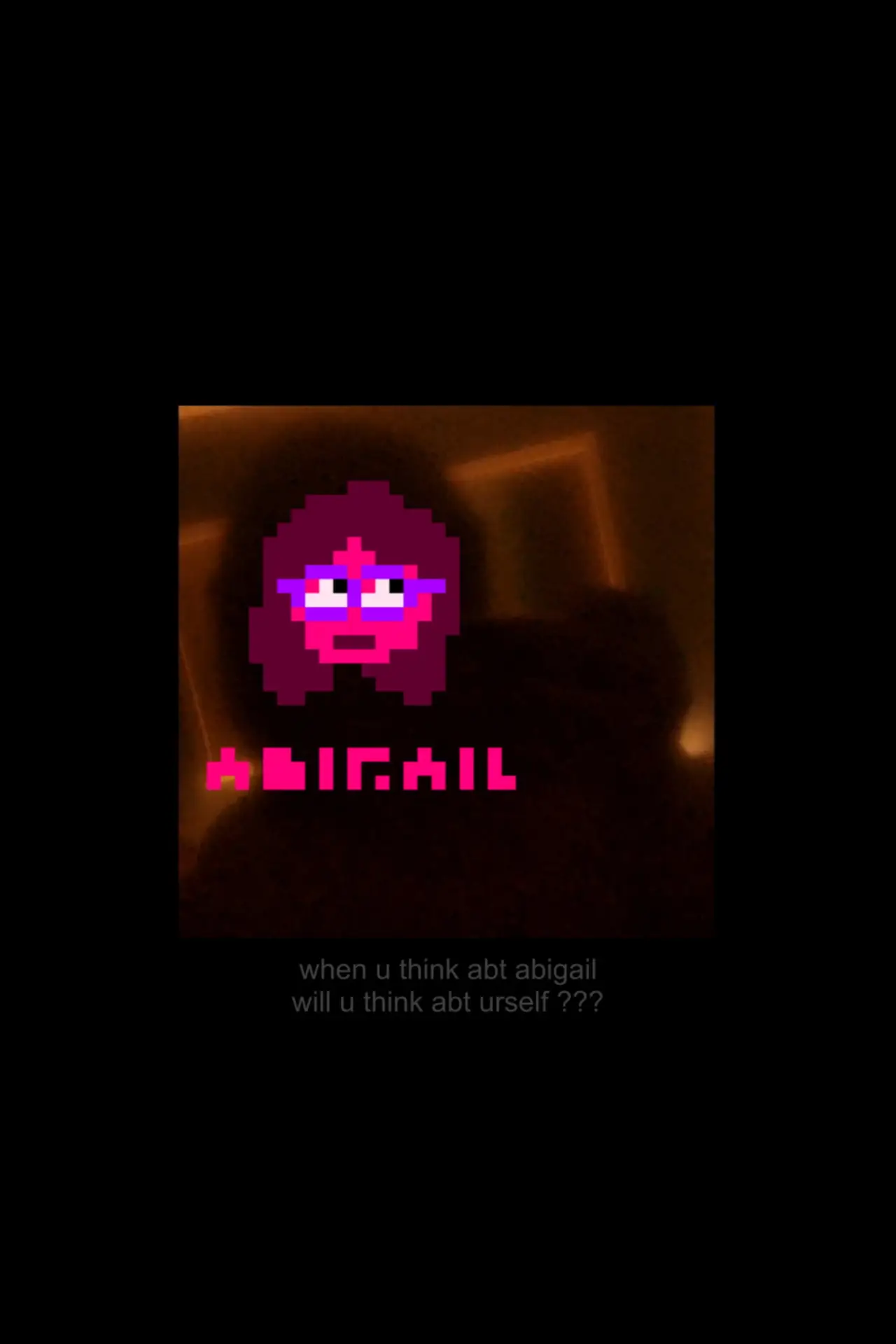 Plakat filmowy "abigail"