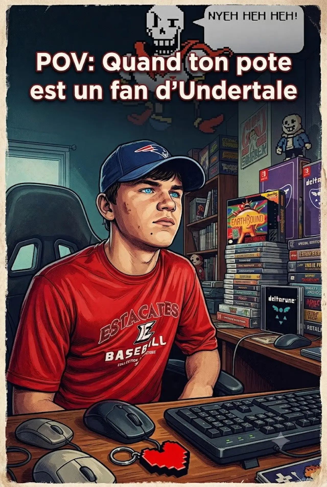 Plakat filmowy "Quand ton pote est un fan d