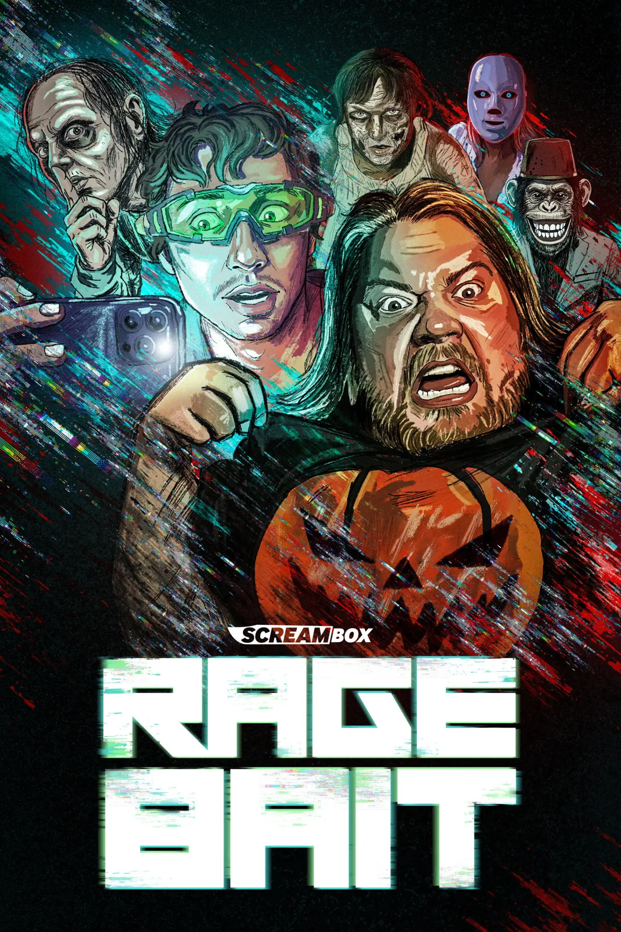 Plakat filmowy "RAGEBAIT"