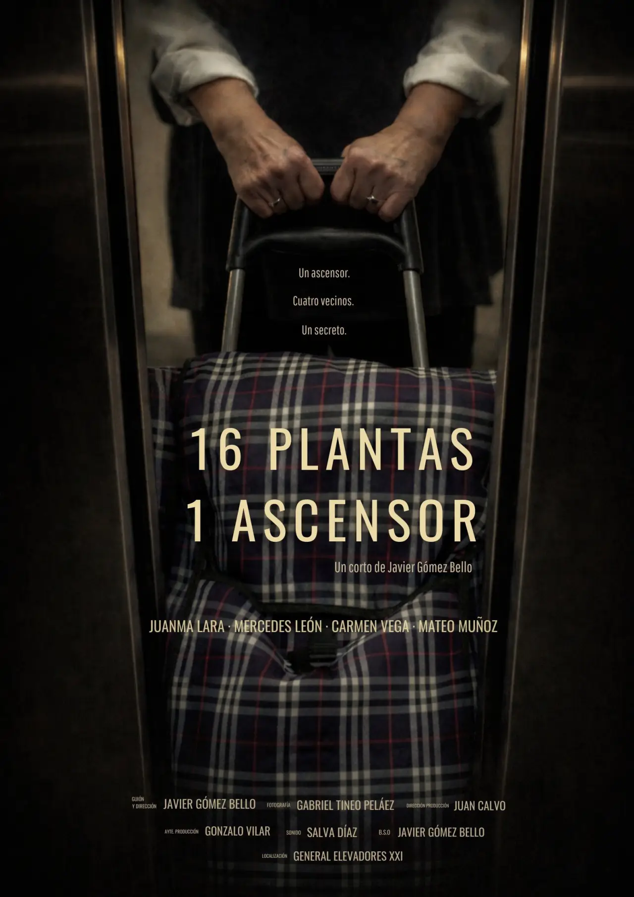 Plakat filmowy "16 Plantas / 1 Ascensor"