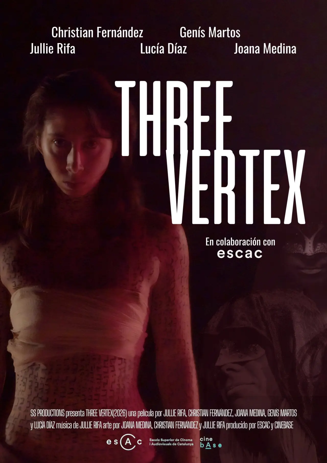 Plakat filmowy "Three Vertex"