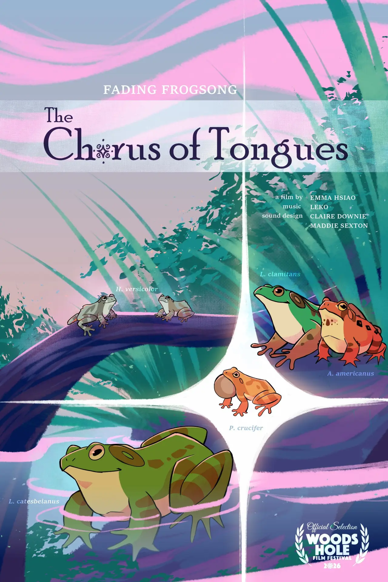 Plakat filmowy "The Chorus of Tongues"